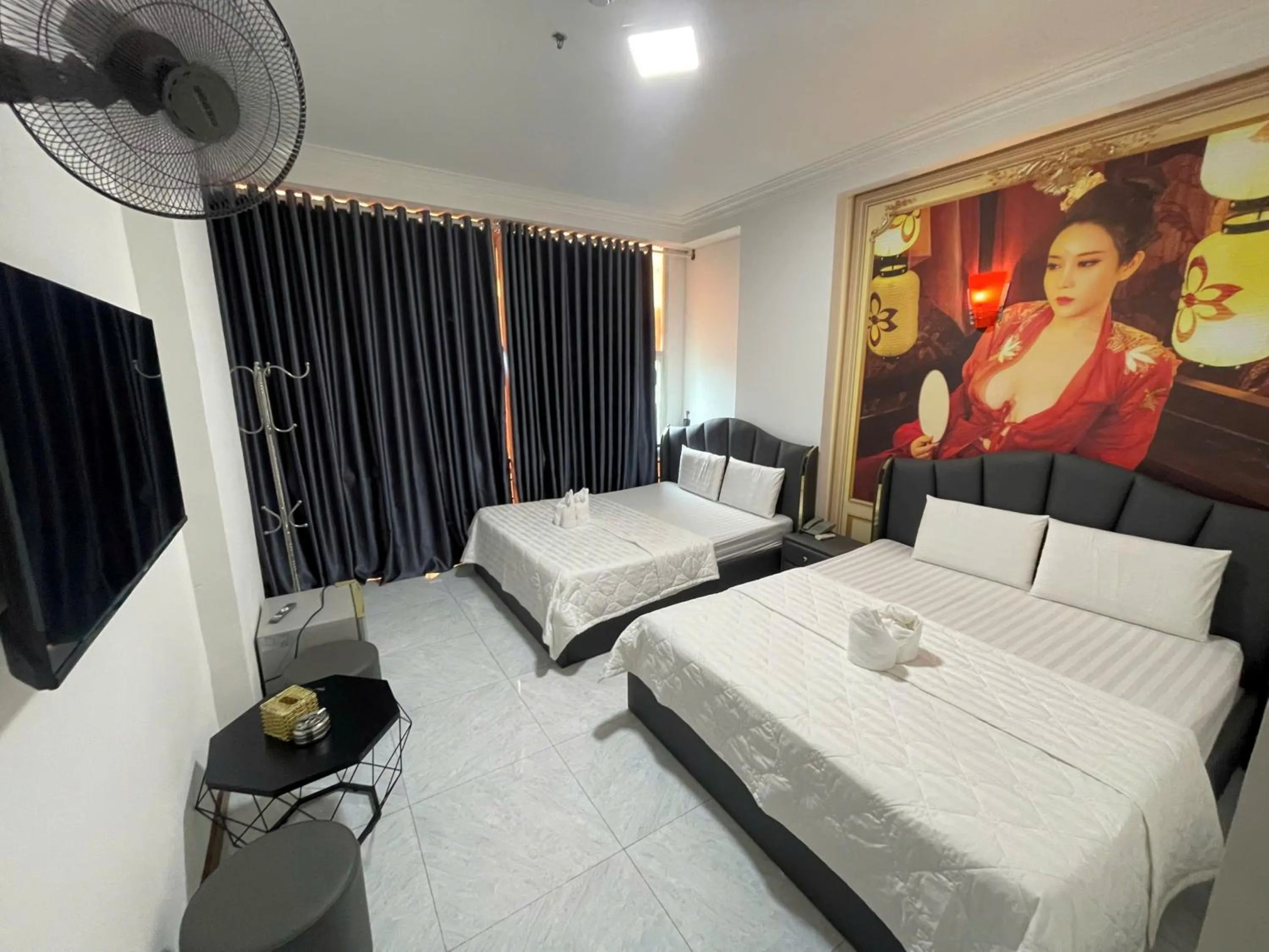 Bed in Nam Anh 3 Hotel