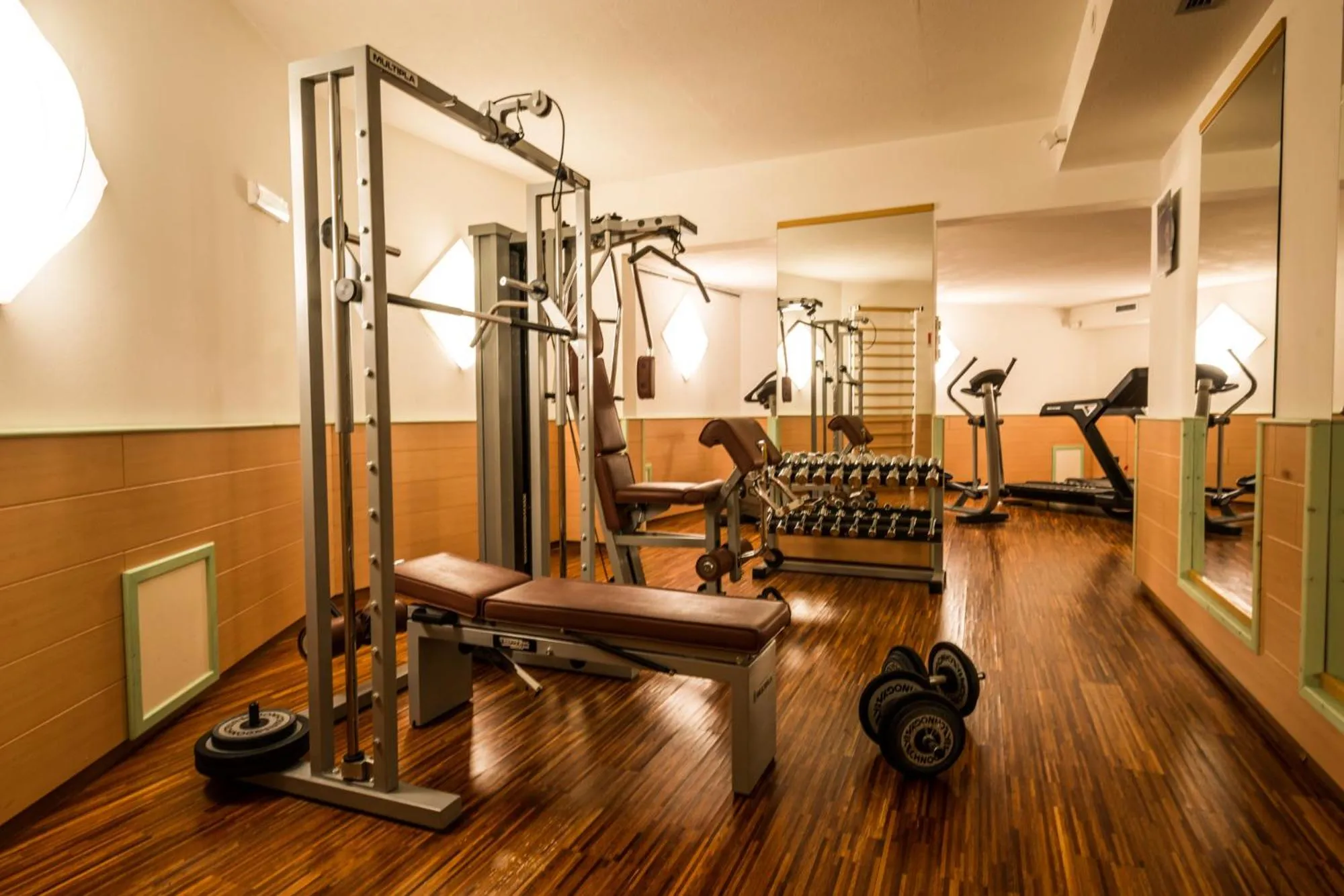 Fitness centre/facilities in Hotel Rosa Degli Angeli