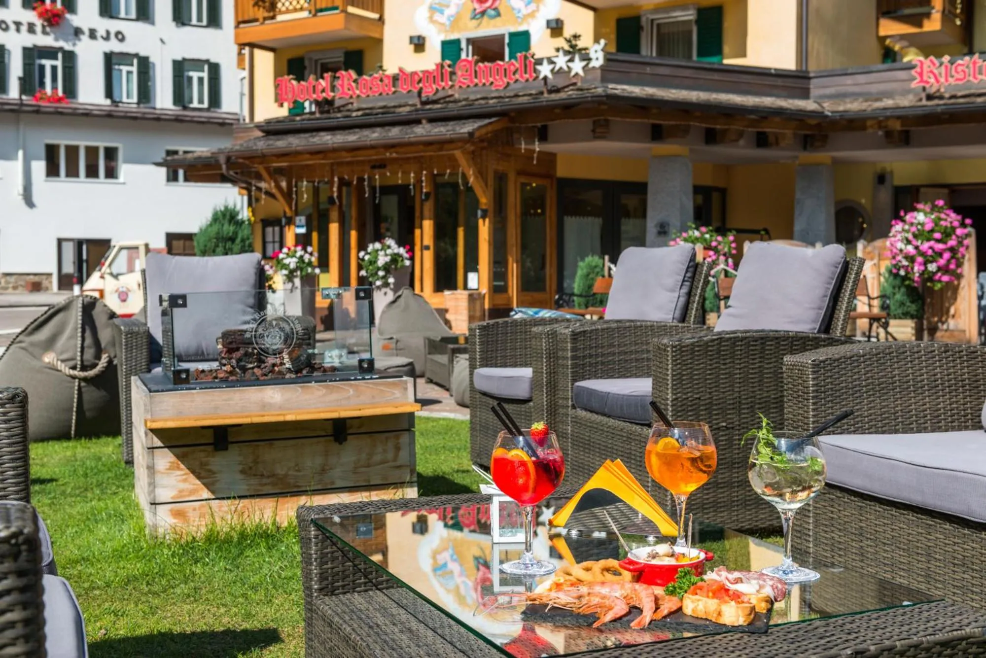 Restaurant/places to eat in Hotel Rosa Degli Angeli