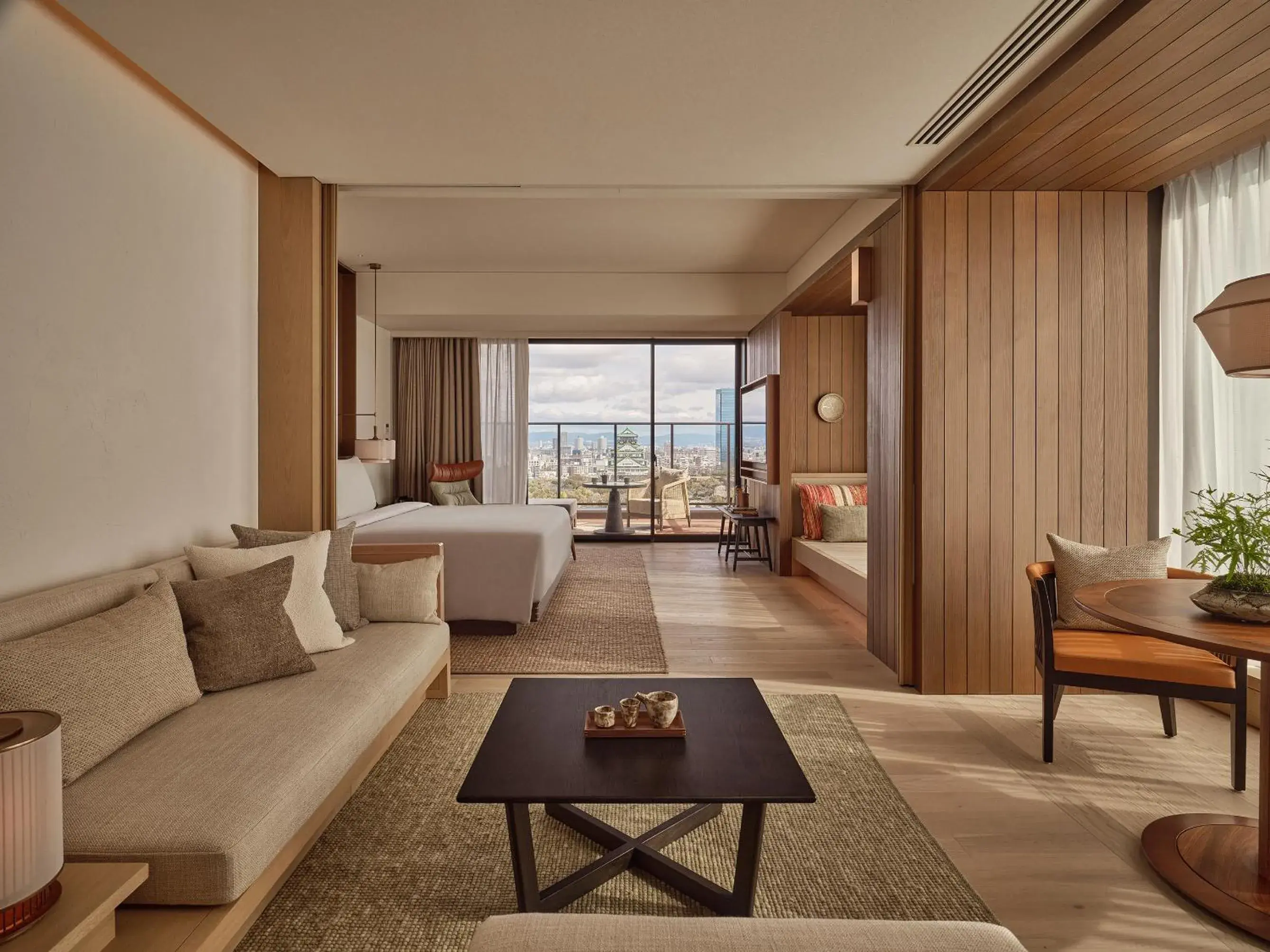 Junior Suite Double - Osaka Castle view in Patina Osaka Junior Suite Double - Osaka Castle view in Patina Osaka