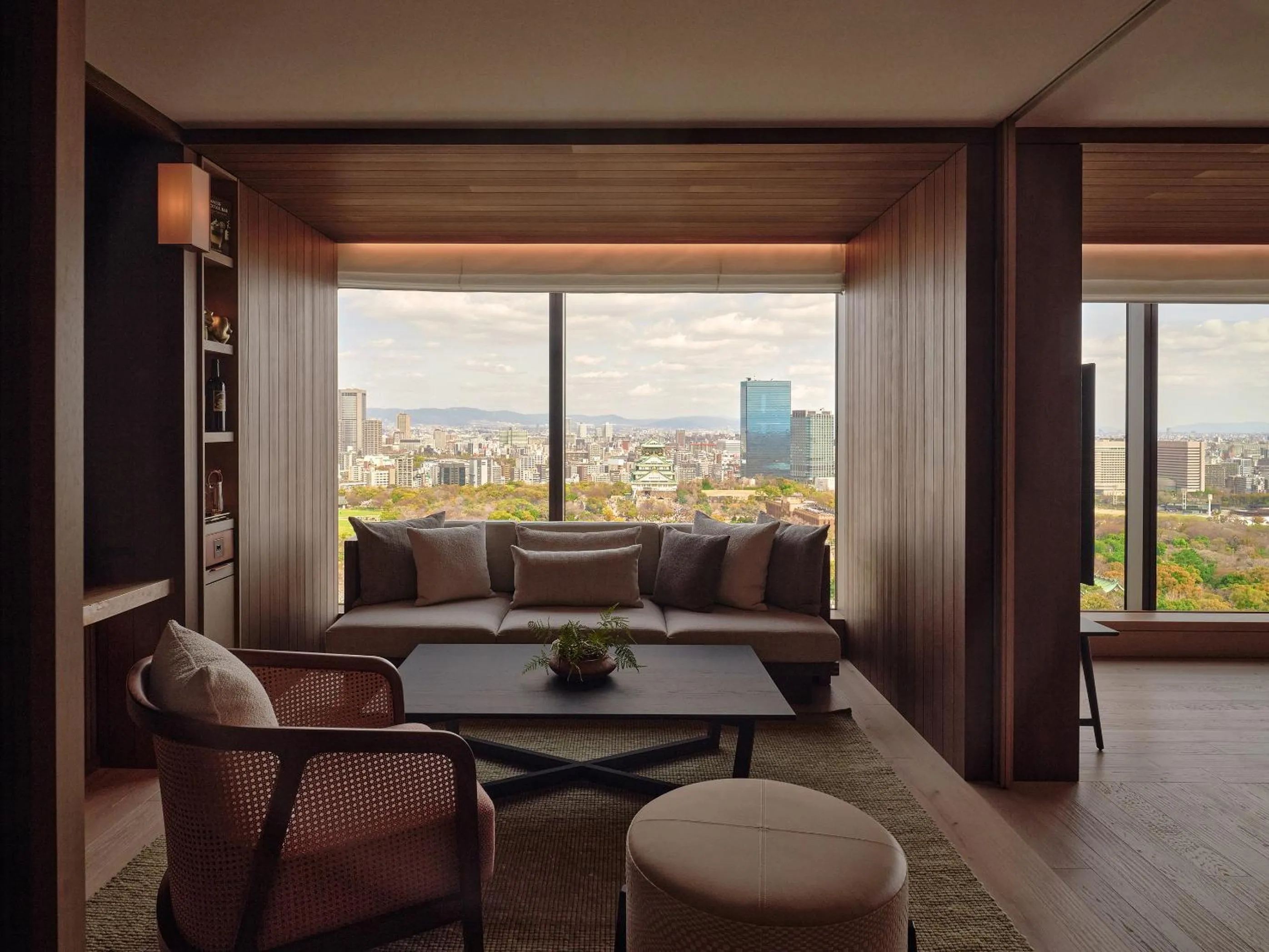 Dining area in Patina Osaka