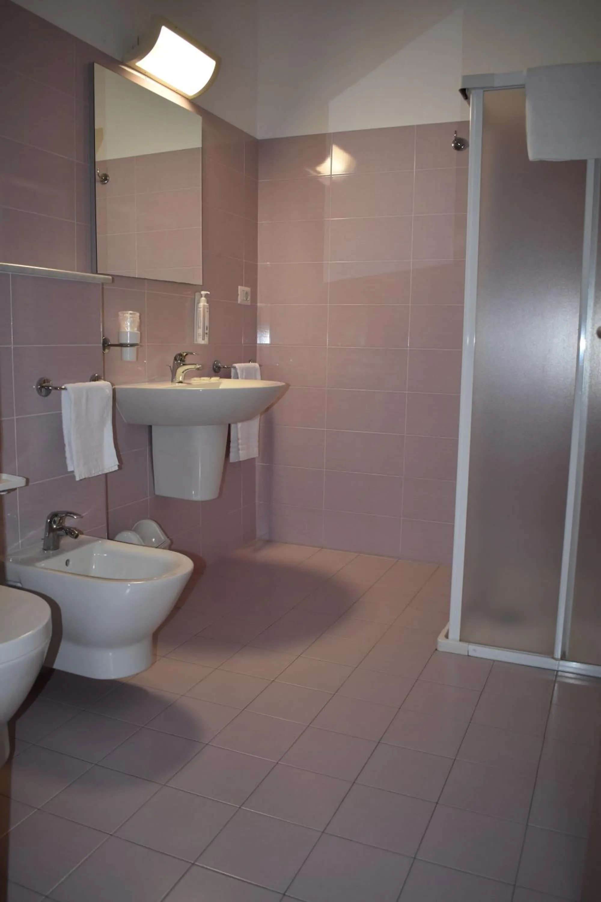 Bathroom in Pensione Piemonte Loreto