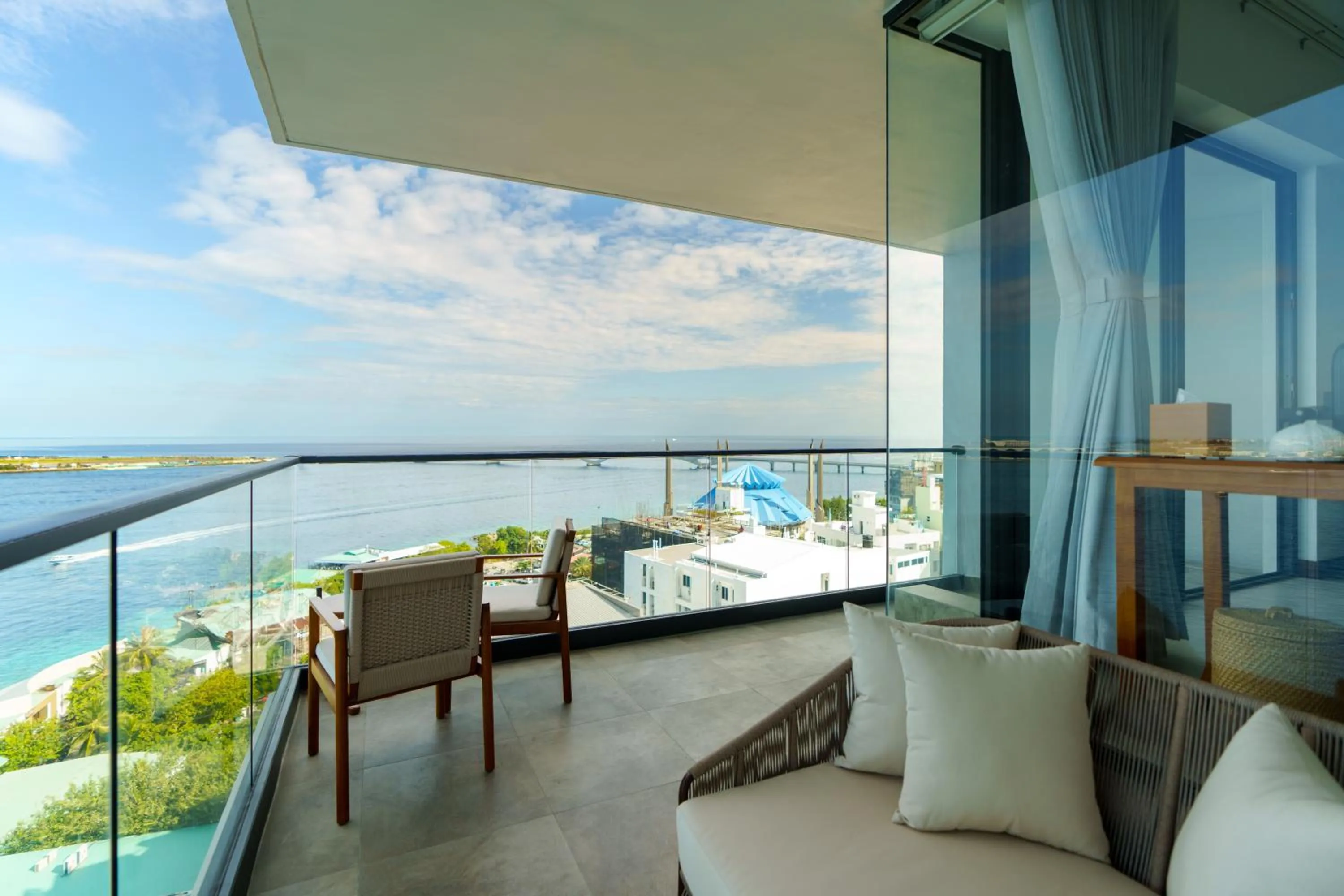 Balcony/Terrace in Barceló Nasandhura Male