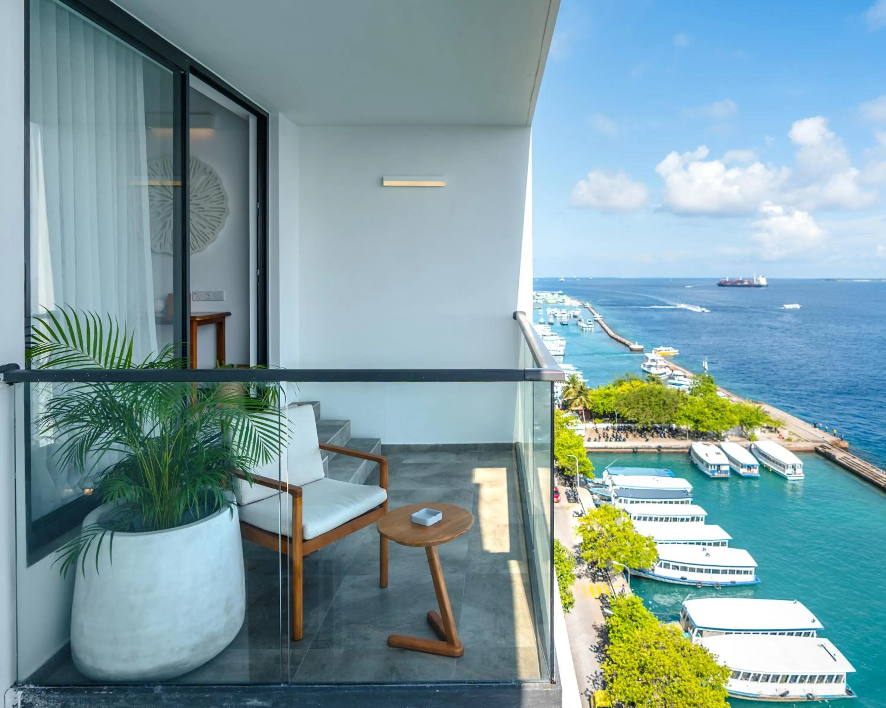 Balcony/Terrace in Barceló Nasandhura Male