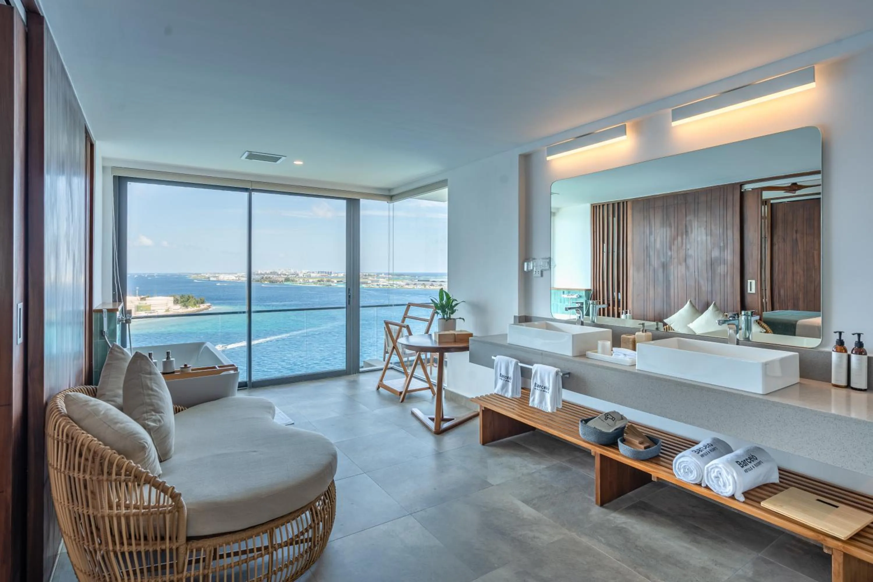 Bathroom in Barceló Nasandhura Male