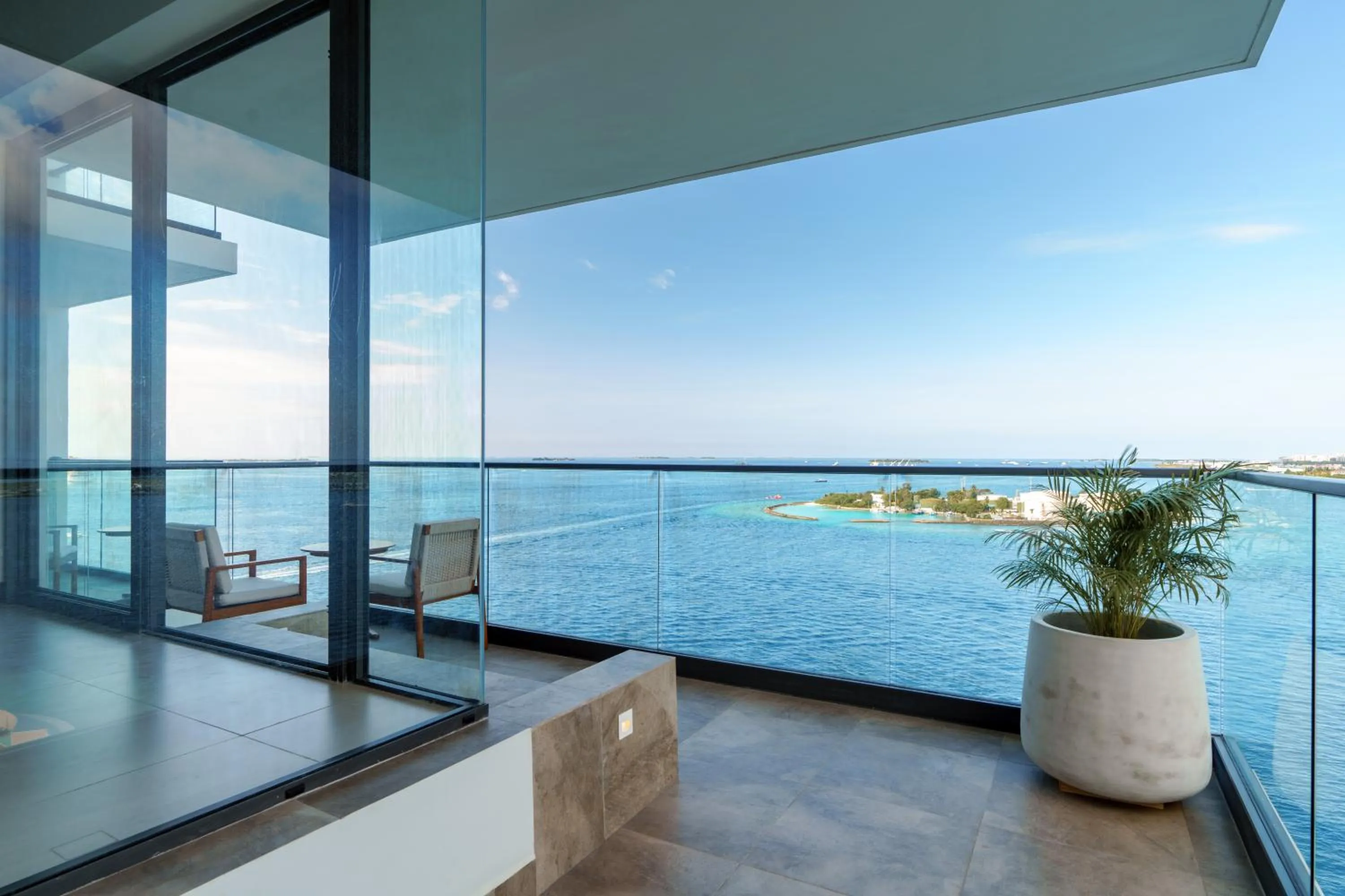 Balcony/Terrace in Barceló Nasandhura Male