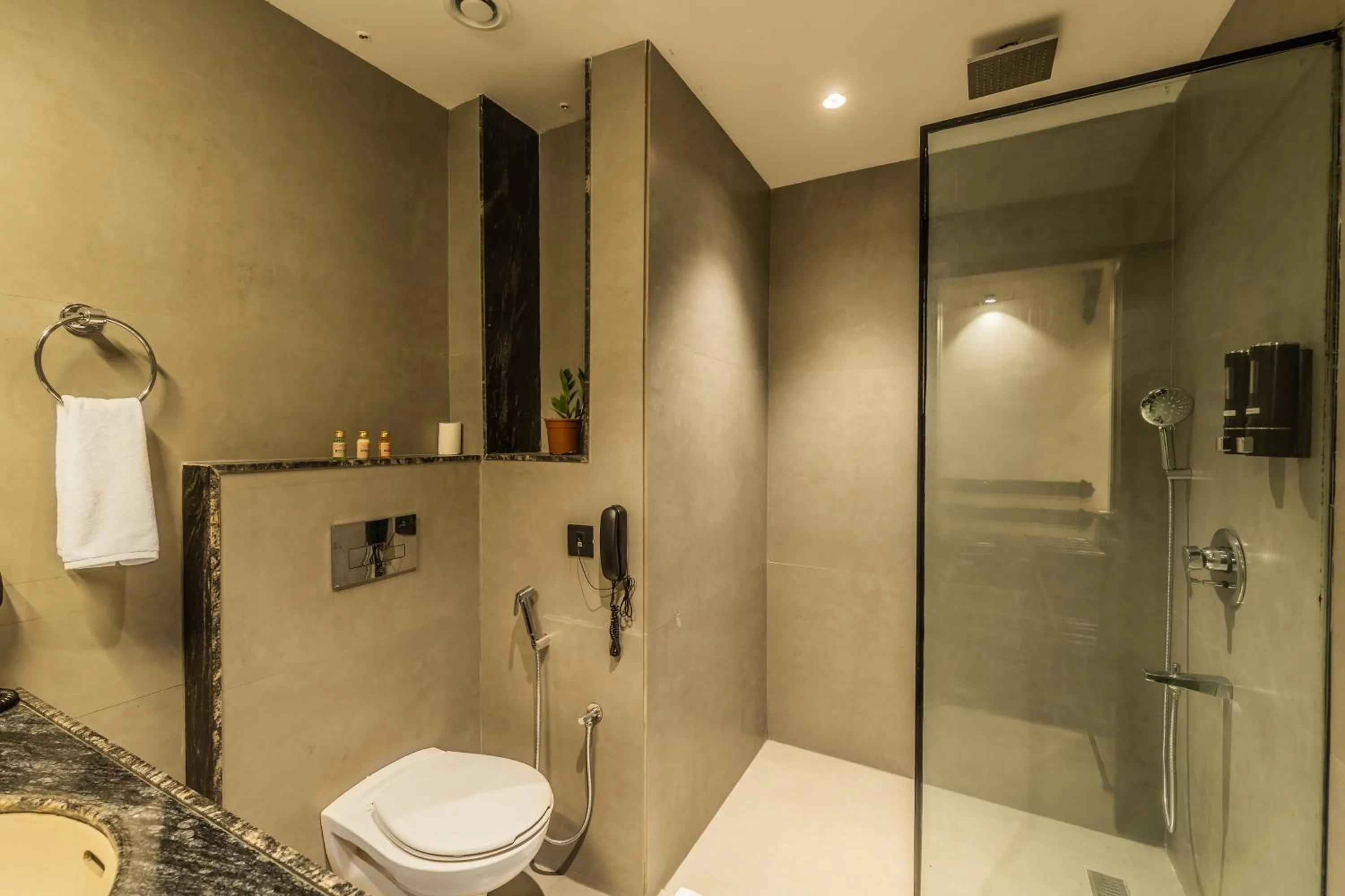 Bathroom in Clarks Resort , Ajmer