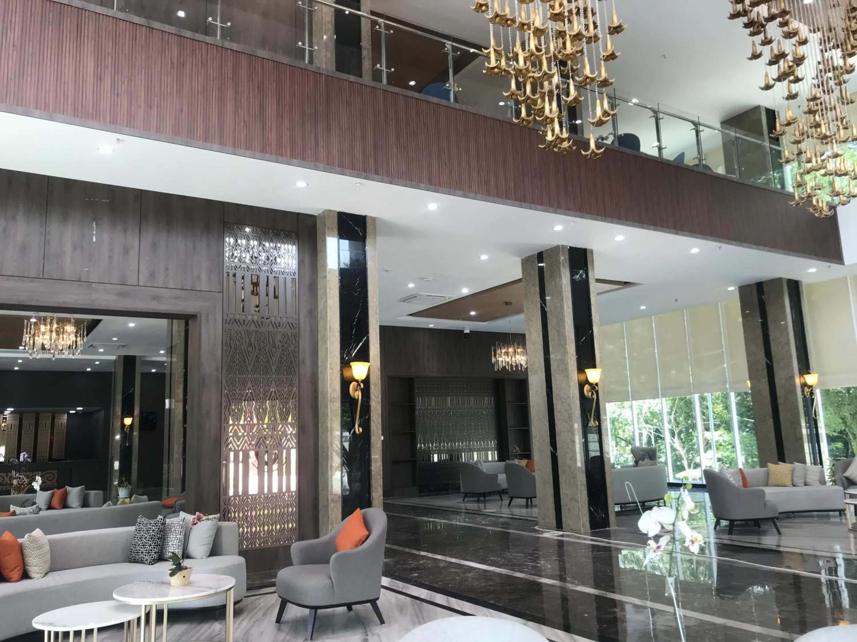 Lobby or reception in Labersa Hotel & Convention Center Samosir