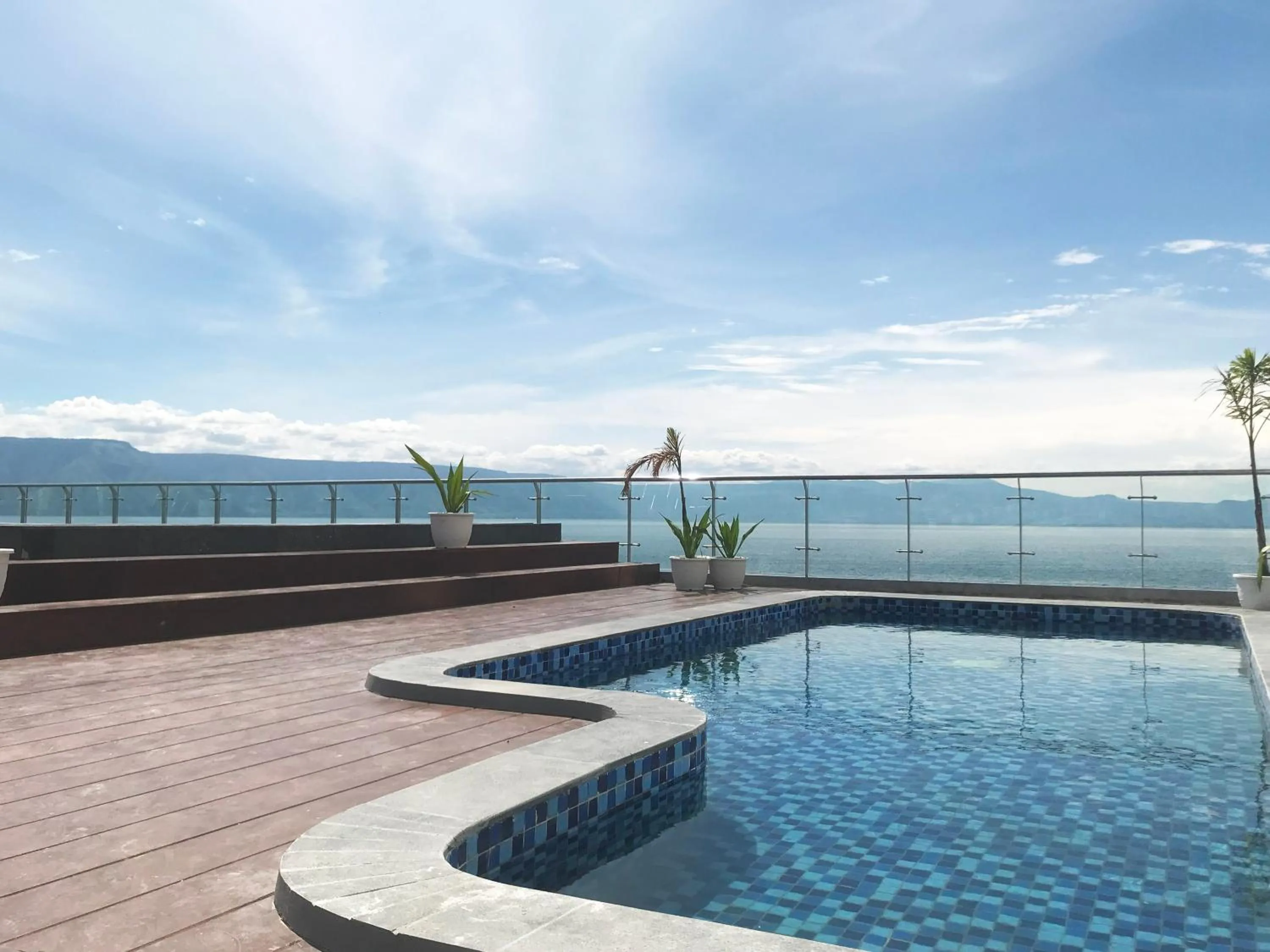 Swimming pool in Labersa Hotel & Convention Center Samosir