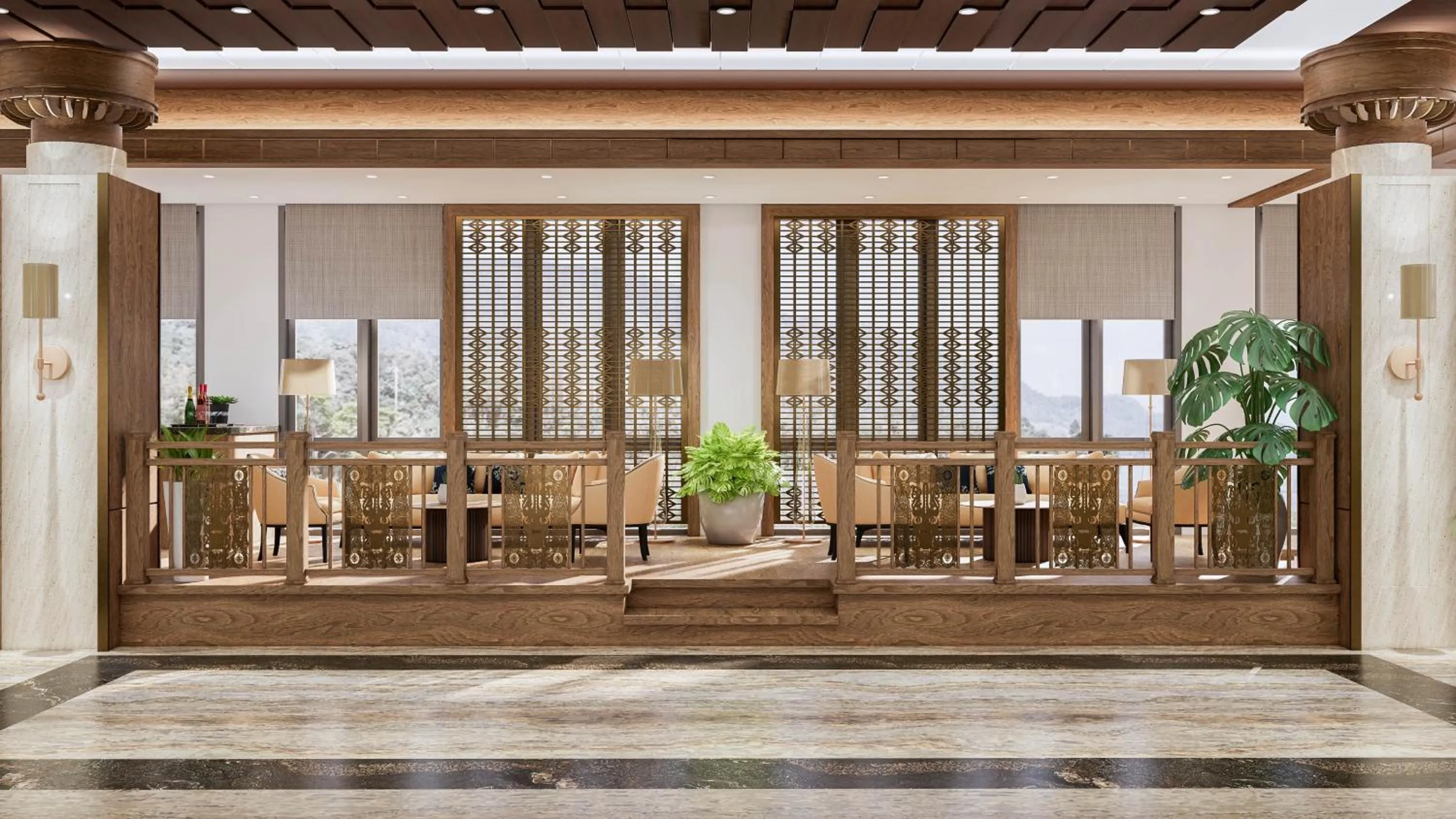 Lounge or bar in Labersa Hotel & Convention Center Samosir