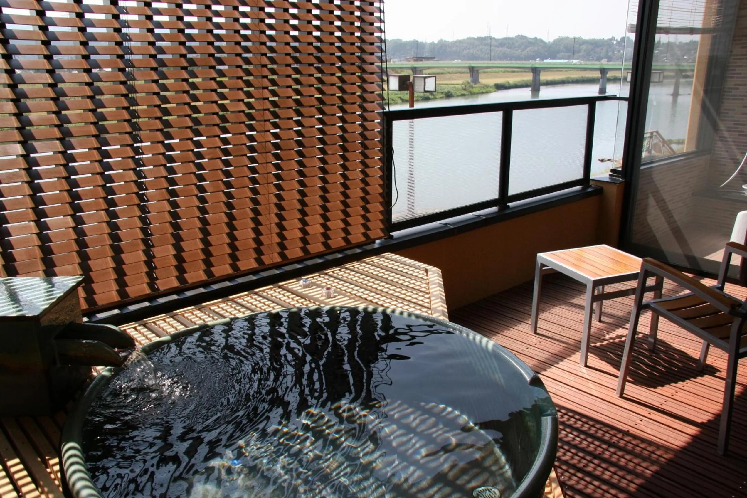 Photo of the whole room in Yamaga Onsen Seiryuso