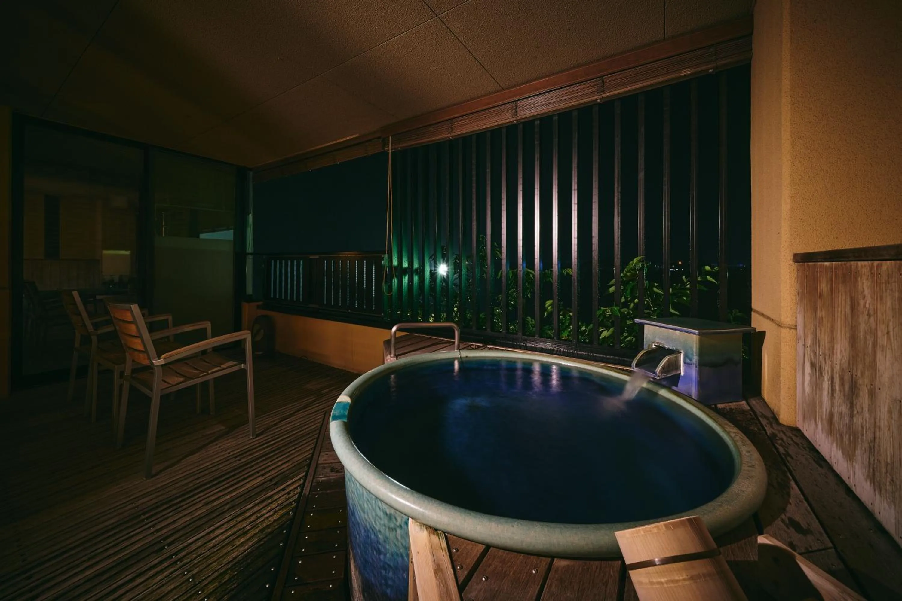 Night in Yamaga Onsen Seiryuso