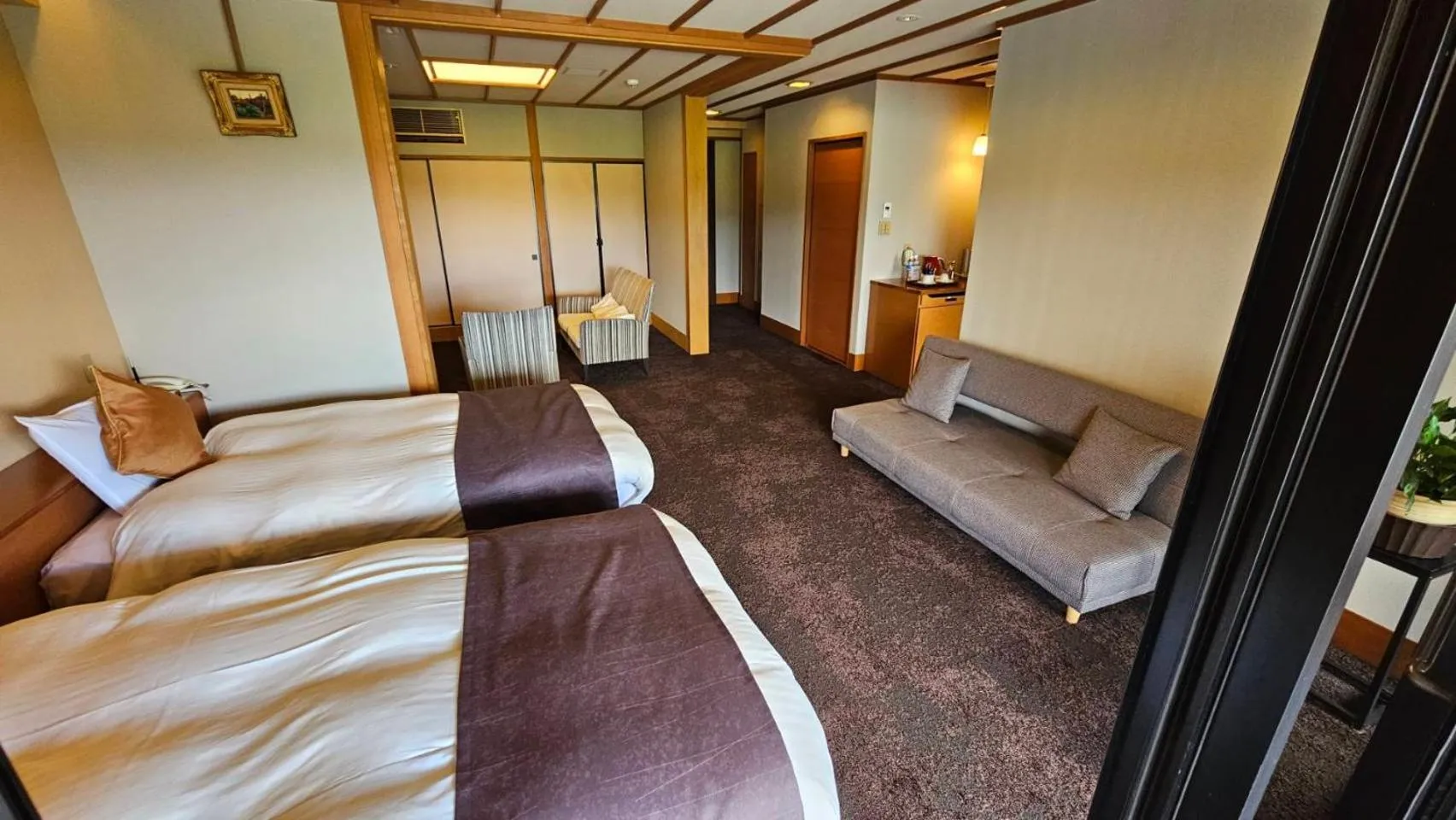 Bedroom in Yamaga Onsen Seiryuso