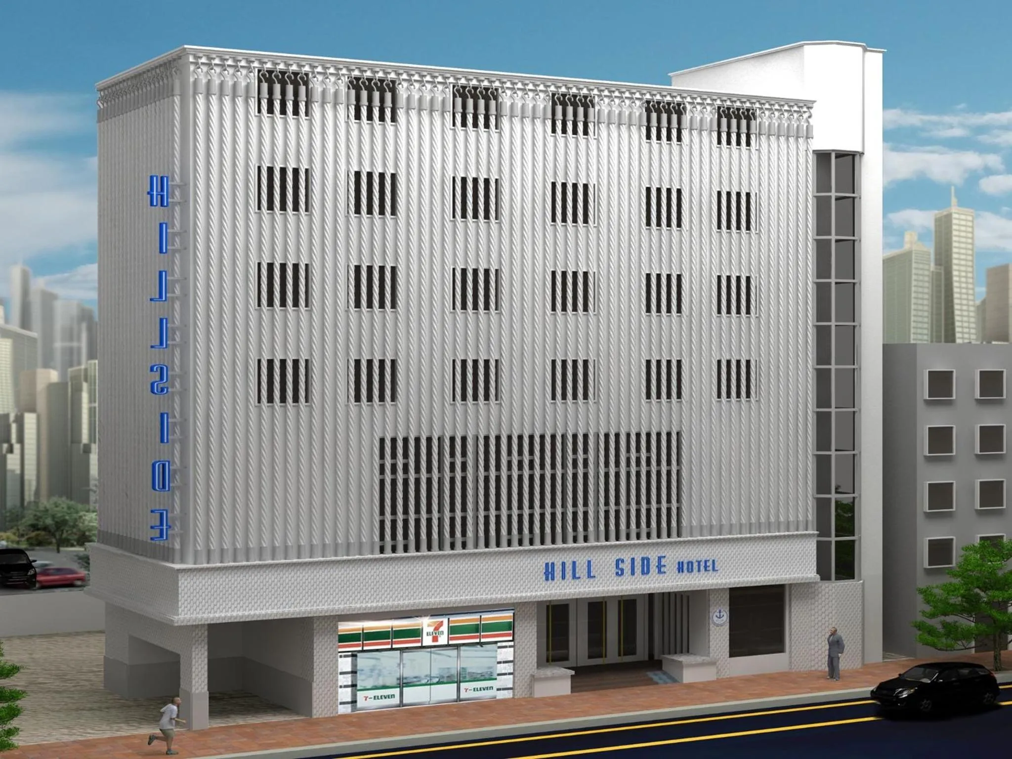 Property building in Hillside Hotel