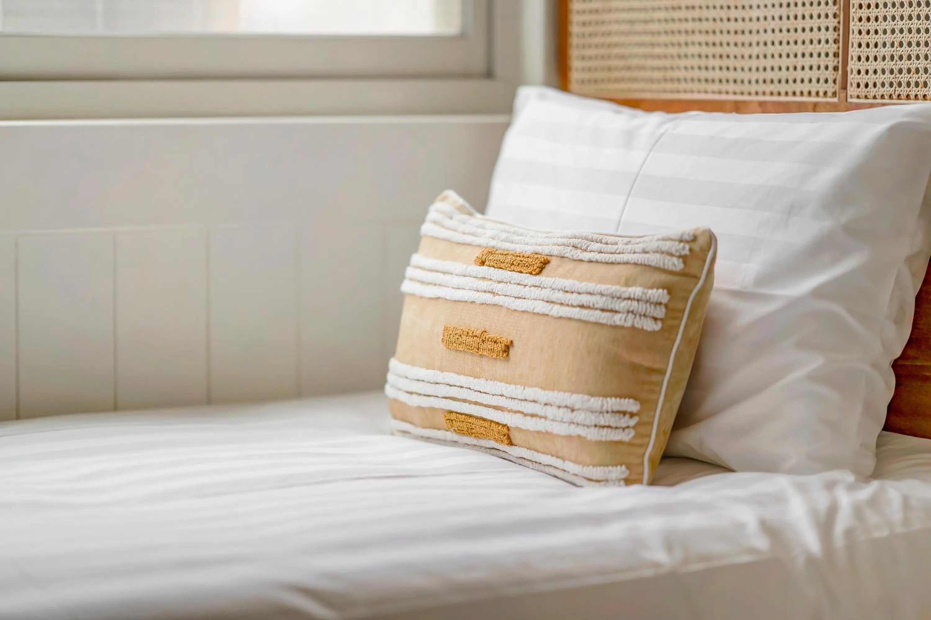 Bed in Penghu Chin Style Inn