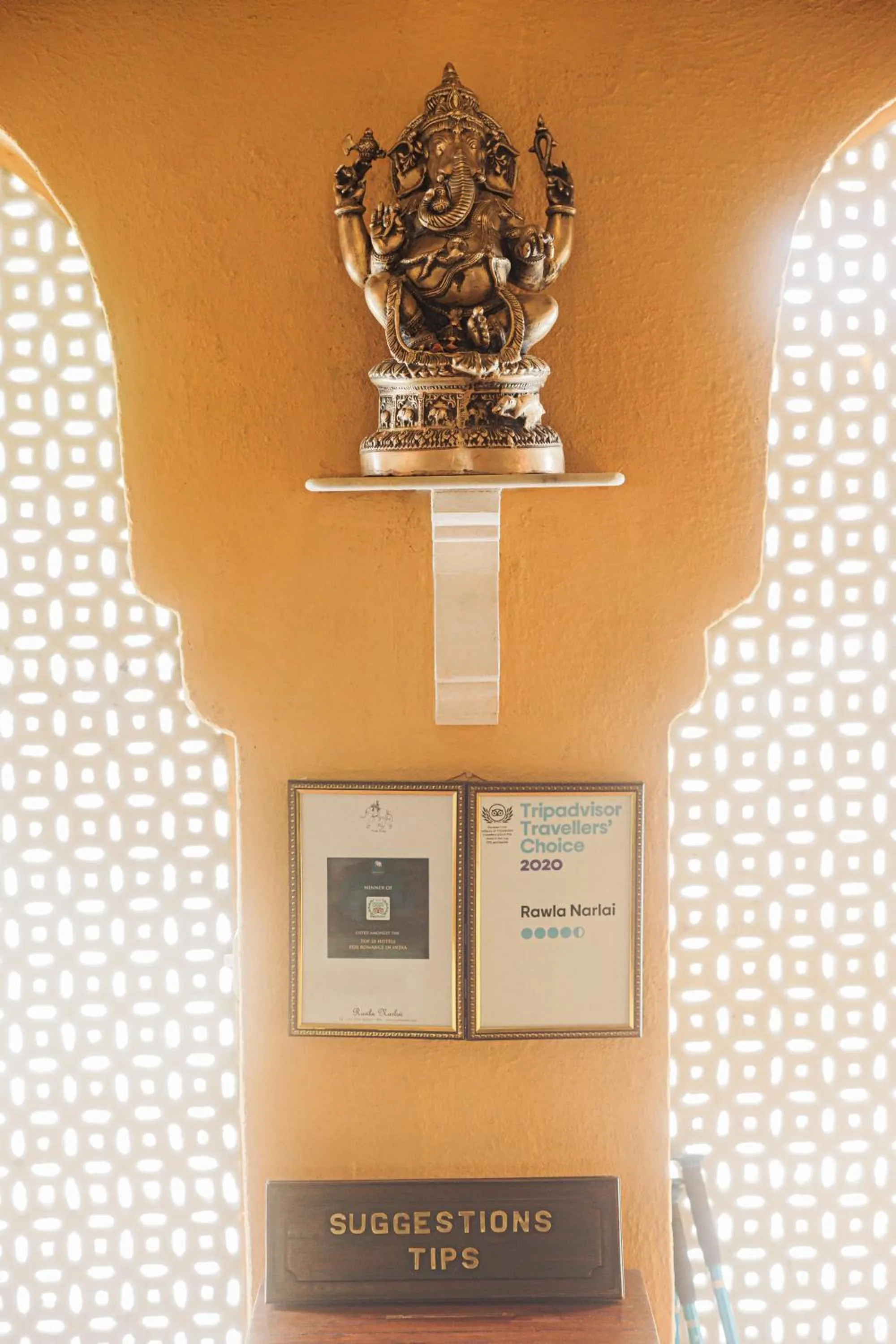 Logo/Certificate/Sign in The Rawla Narlai - A Luxury Heritage Stay in Leopard Country