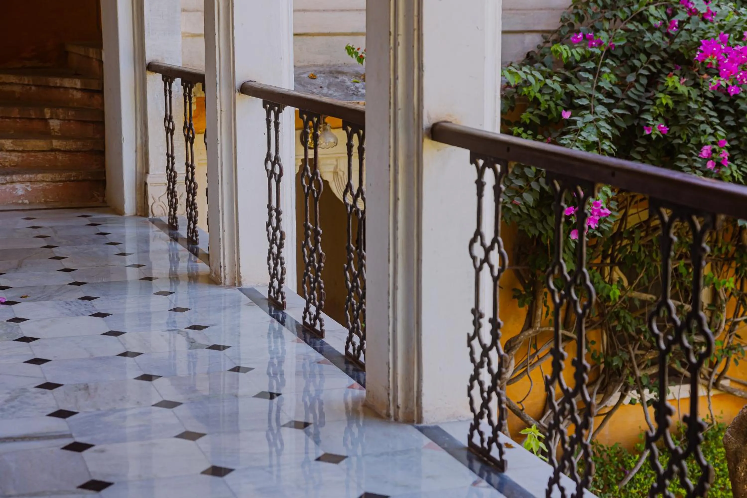 Balcony/Terrace in The Rawla Narlai - A Luxury Heritage Stay in Leopard Country