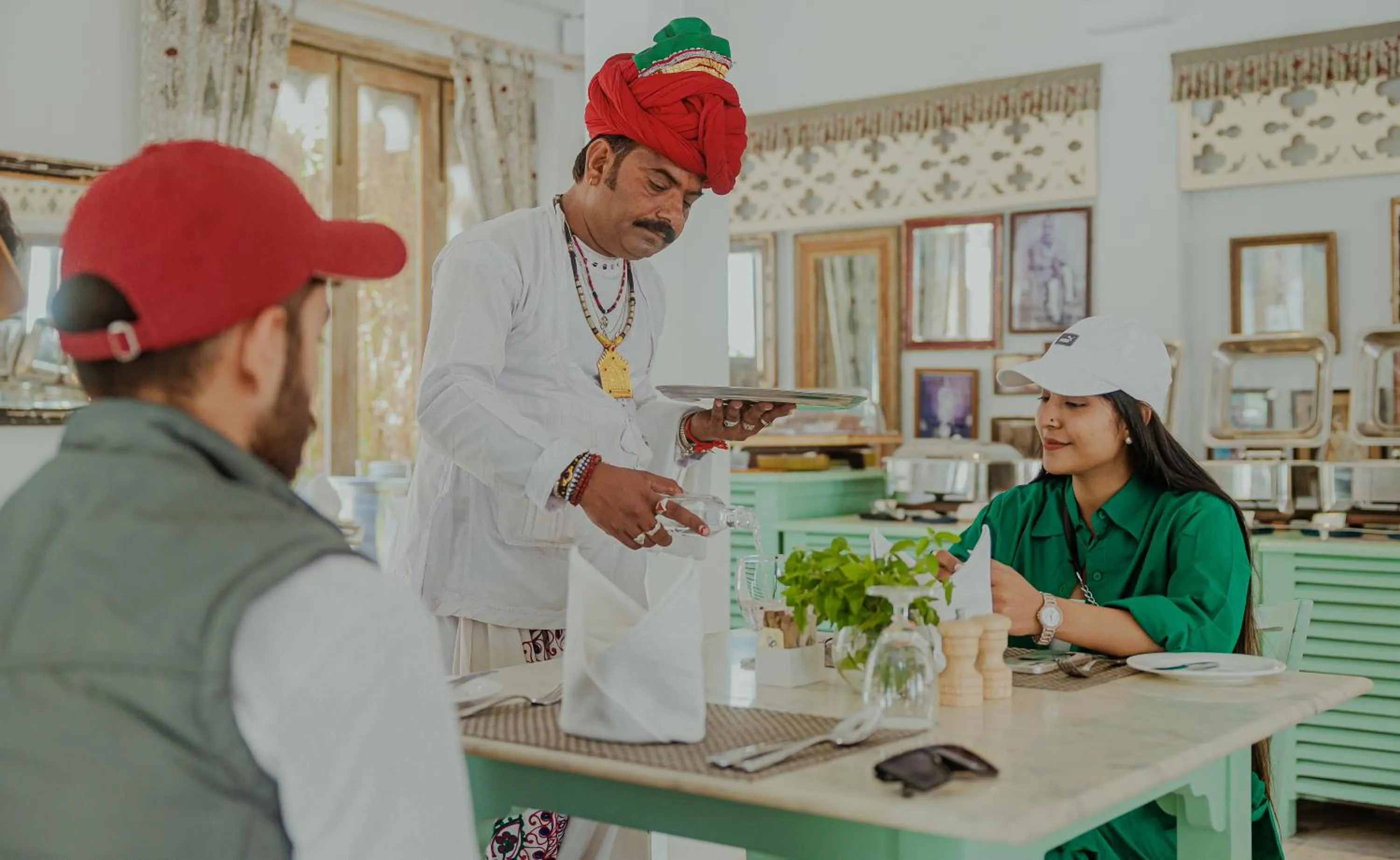 Restaurant/places to eat in The Rawla Narlai - A Luxury Heritage Stay in Leopard Country