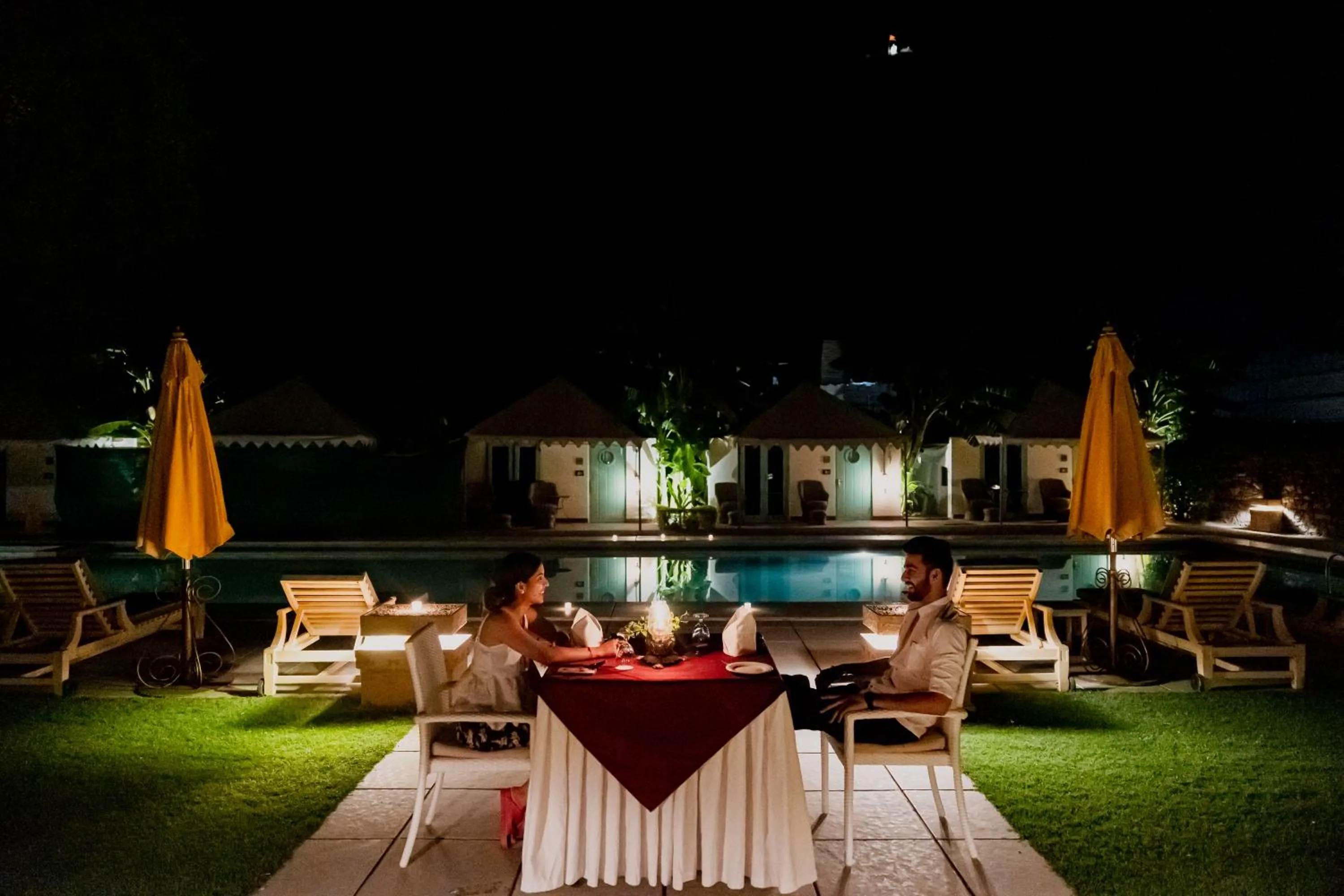 Swimming pool in The Rawla Narlai - A Luxury Heritage Stay in Leopard Country