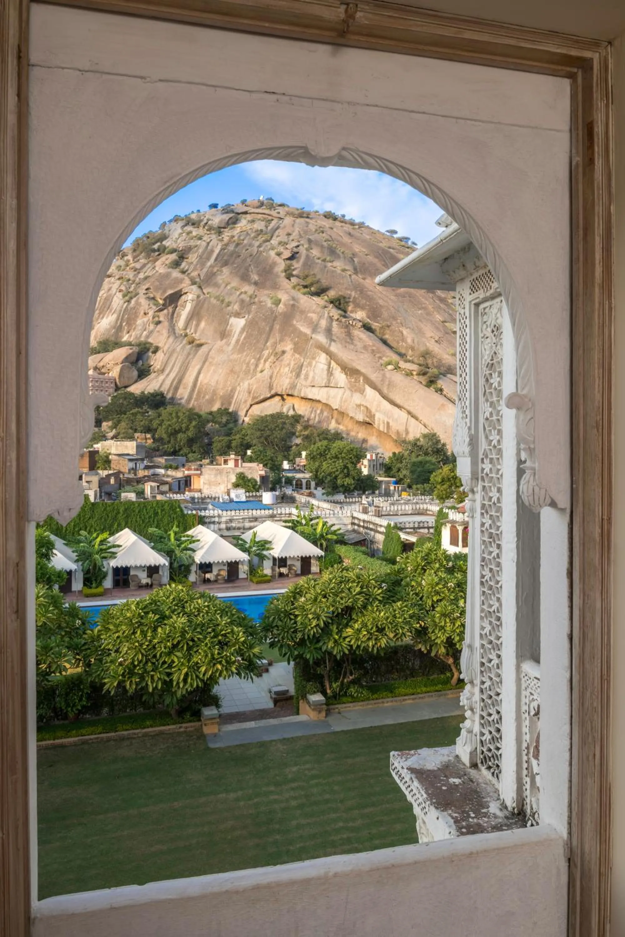 Natural landscape in The Rawla Narlai - A Luxury Heritage Stay in Leopard Country