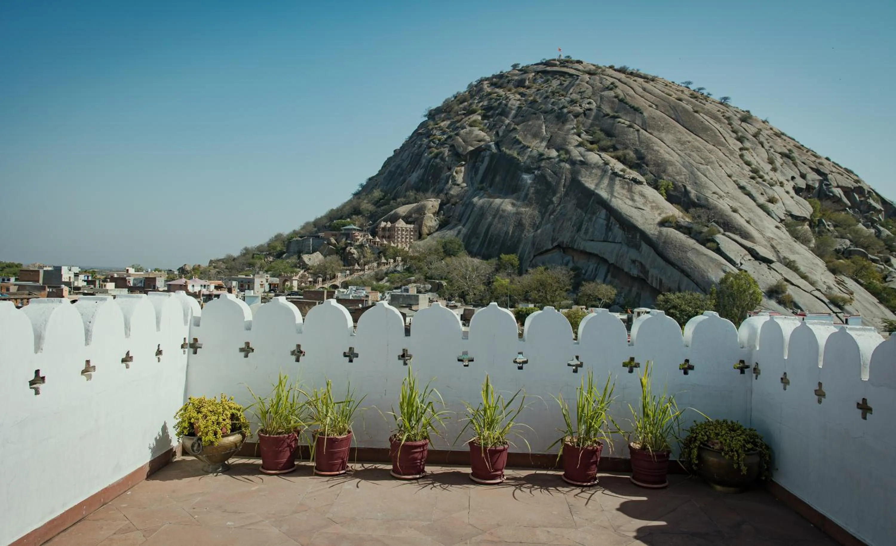 Balcony/Terrace in The Rawla Narlai - A Luxury Heritage Stay in Leopard Country