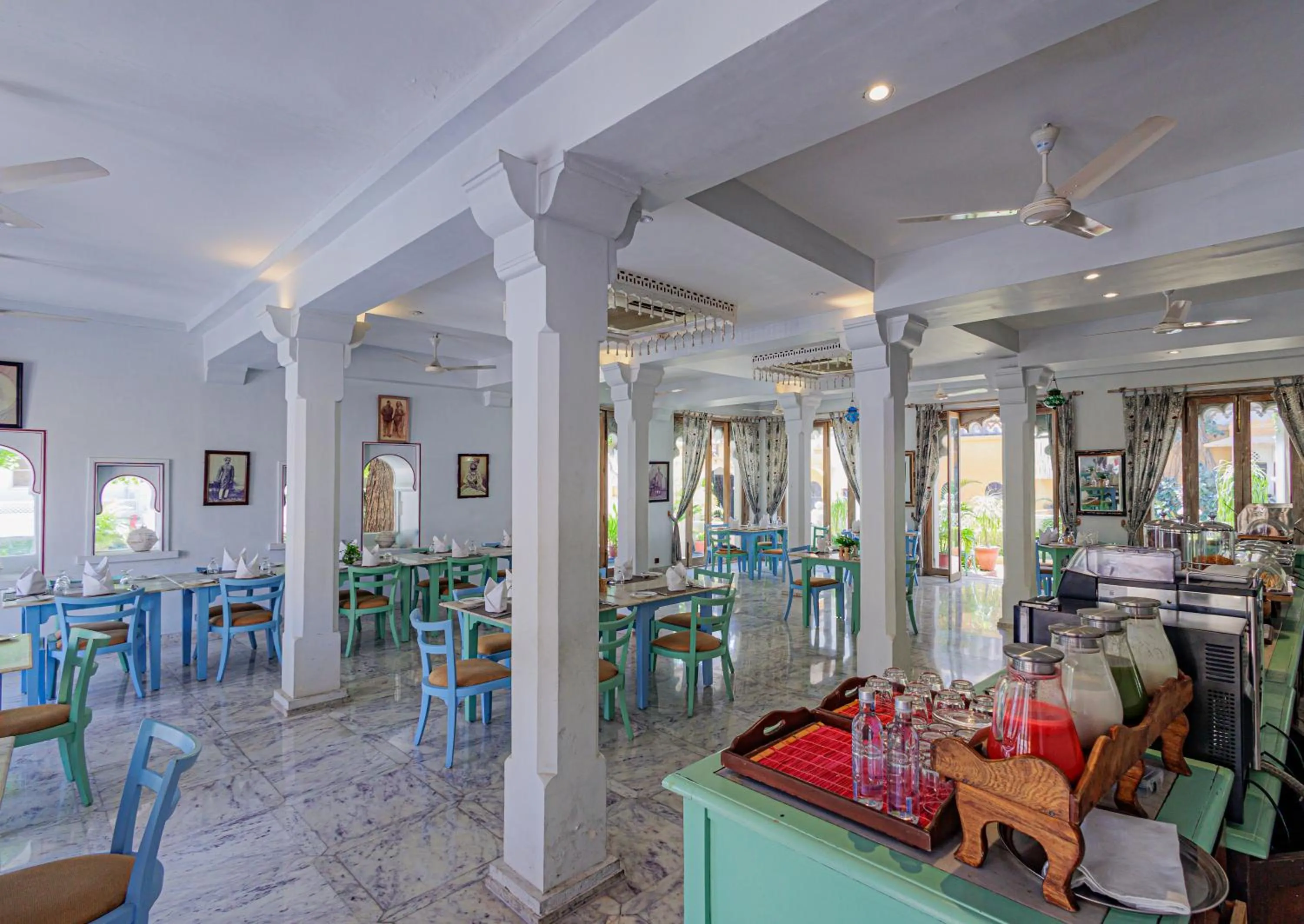 Restaurant/places to eat in The Rawla Narlai - A Luxury Heritage Stay in Leopard Country