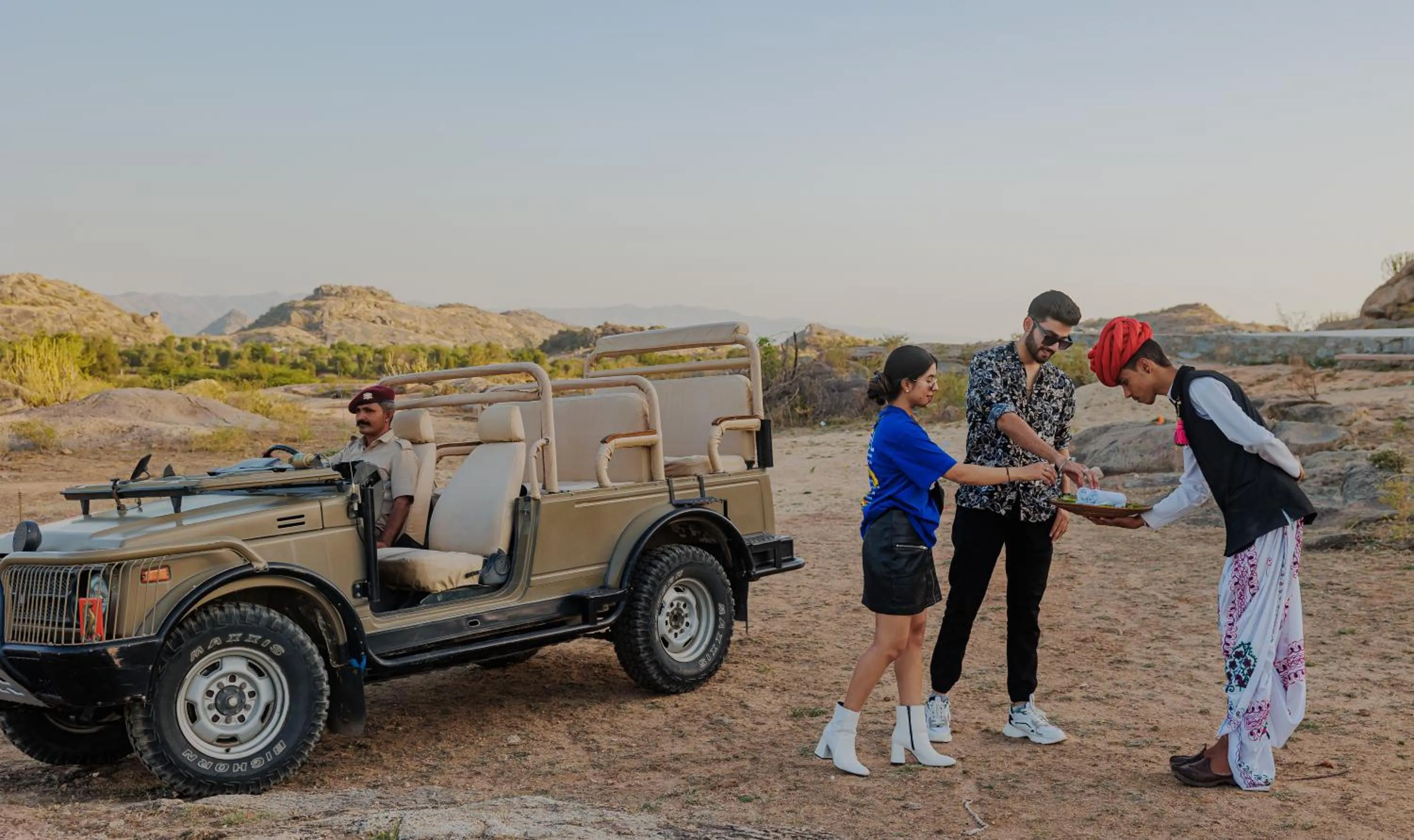 Natural landscape in The Rawla Narlai - A Luxury Heritage Stay in Leopard Country