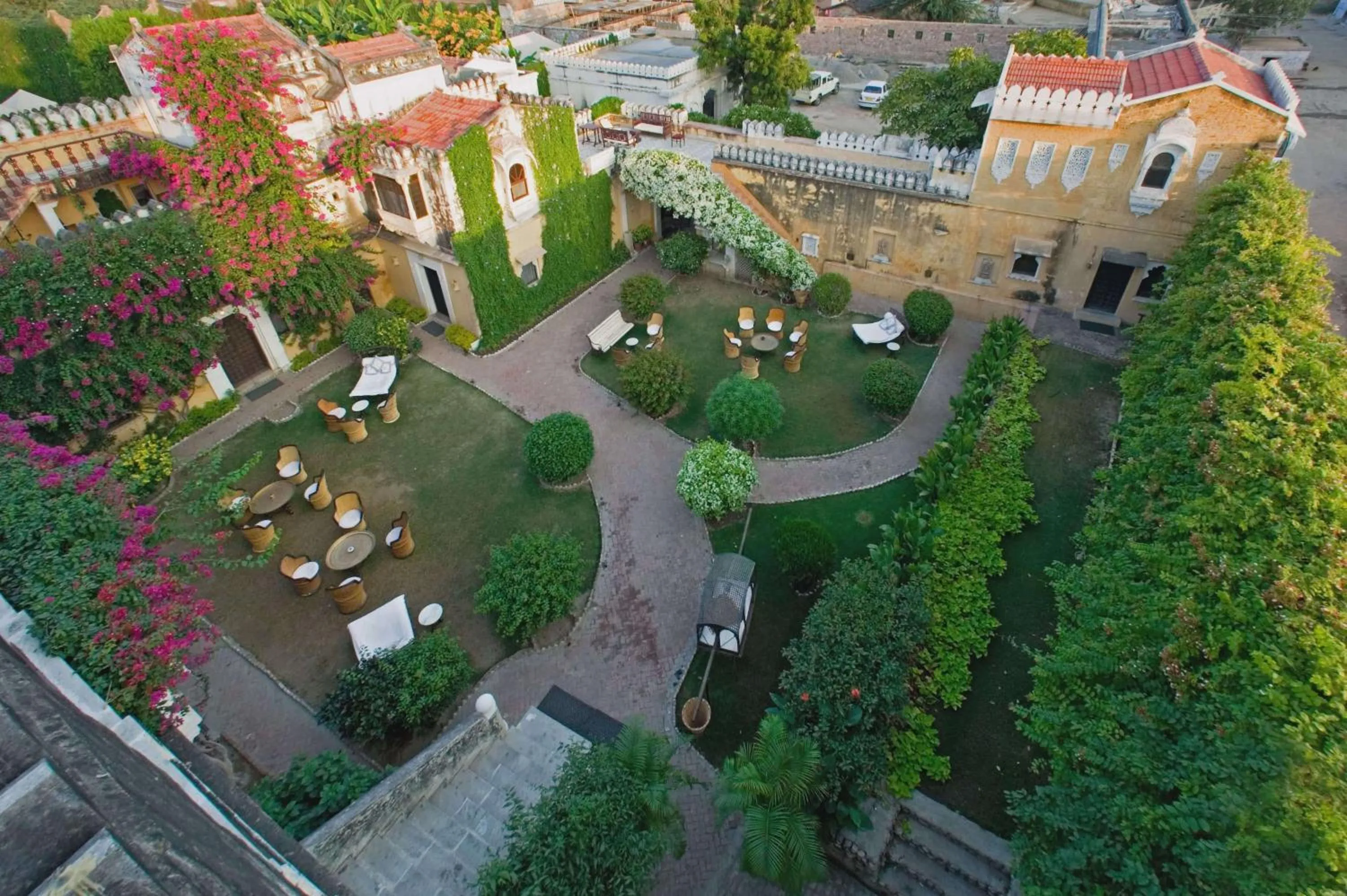 Decorative detail in The Rawla Narlai - A Luxury Heritage Stay in Leopard Country