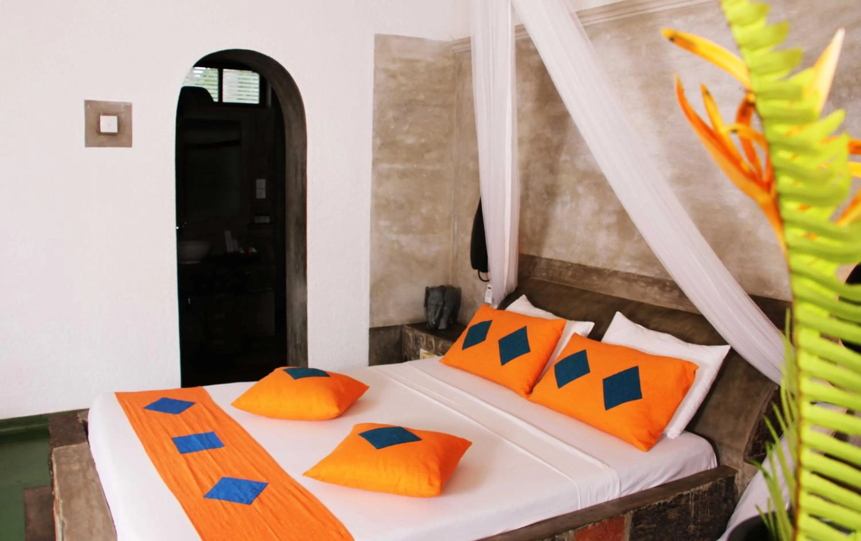 Bedroom, Bed in Serendip Stone Hotel and Bungalow