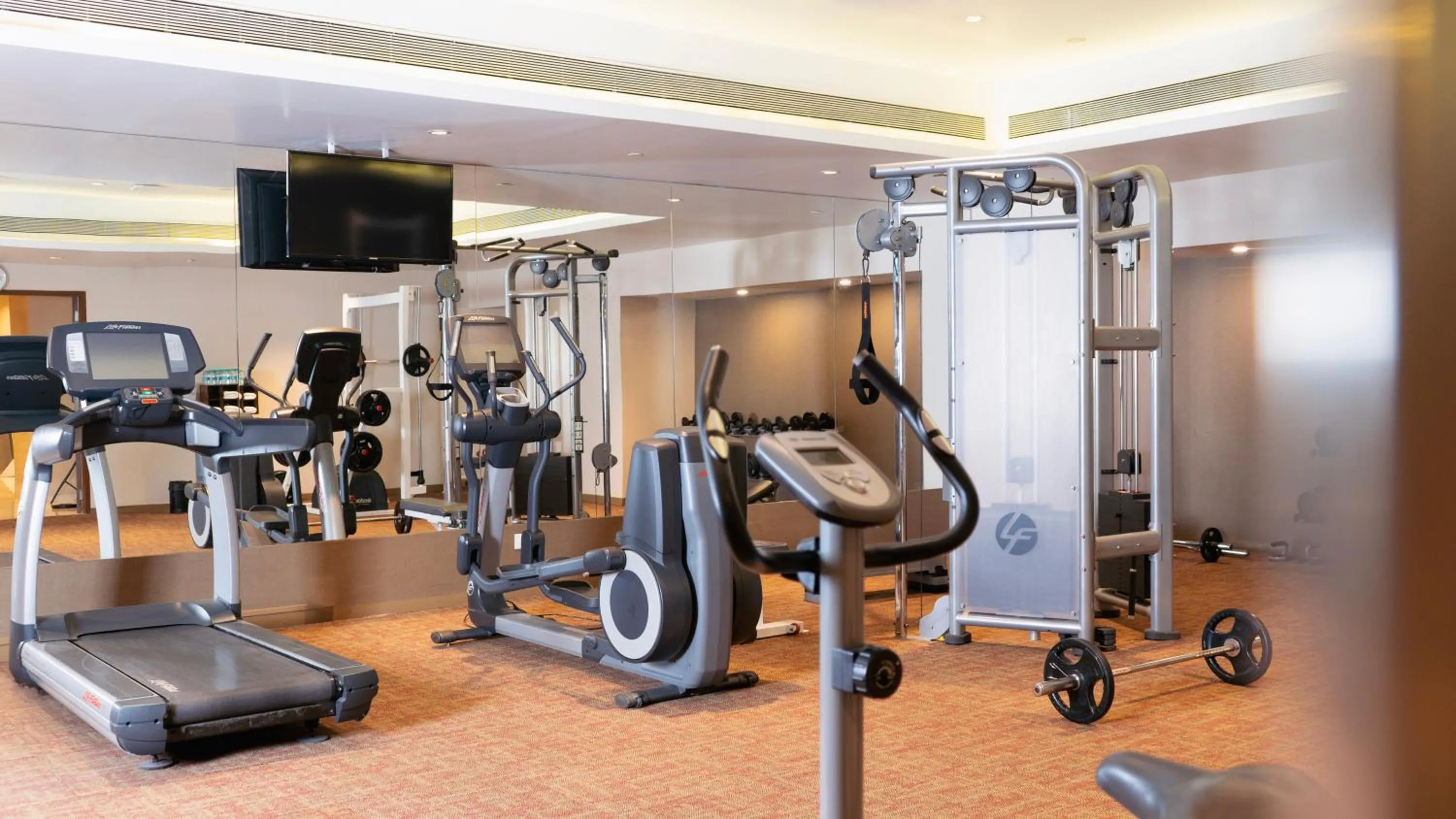 Fitness centre/facilities in Hyatt Place Pune Hinjawadi