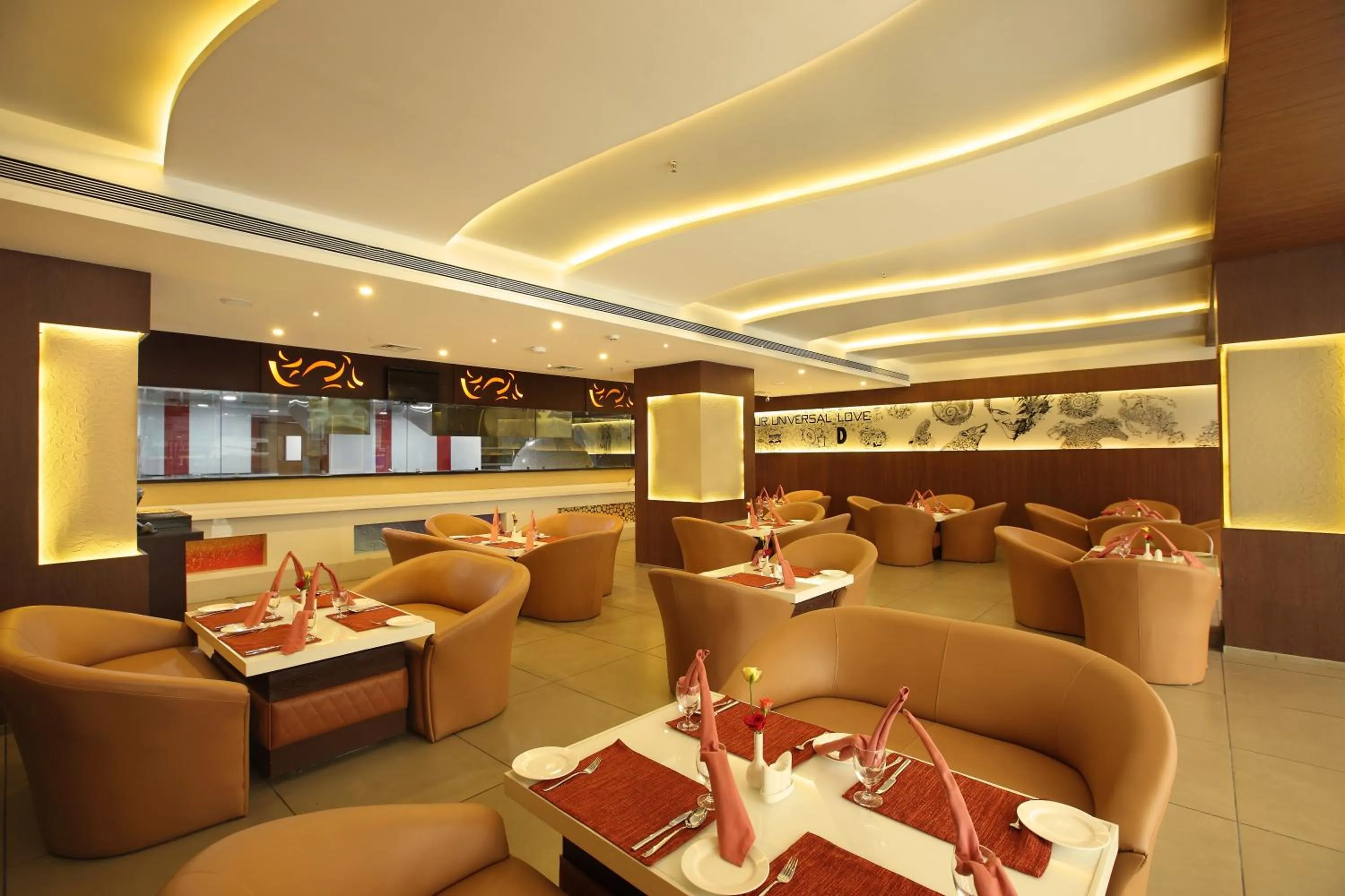 Restaurant/places to eat in The Garuda Hotels