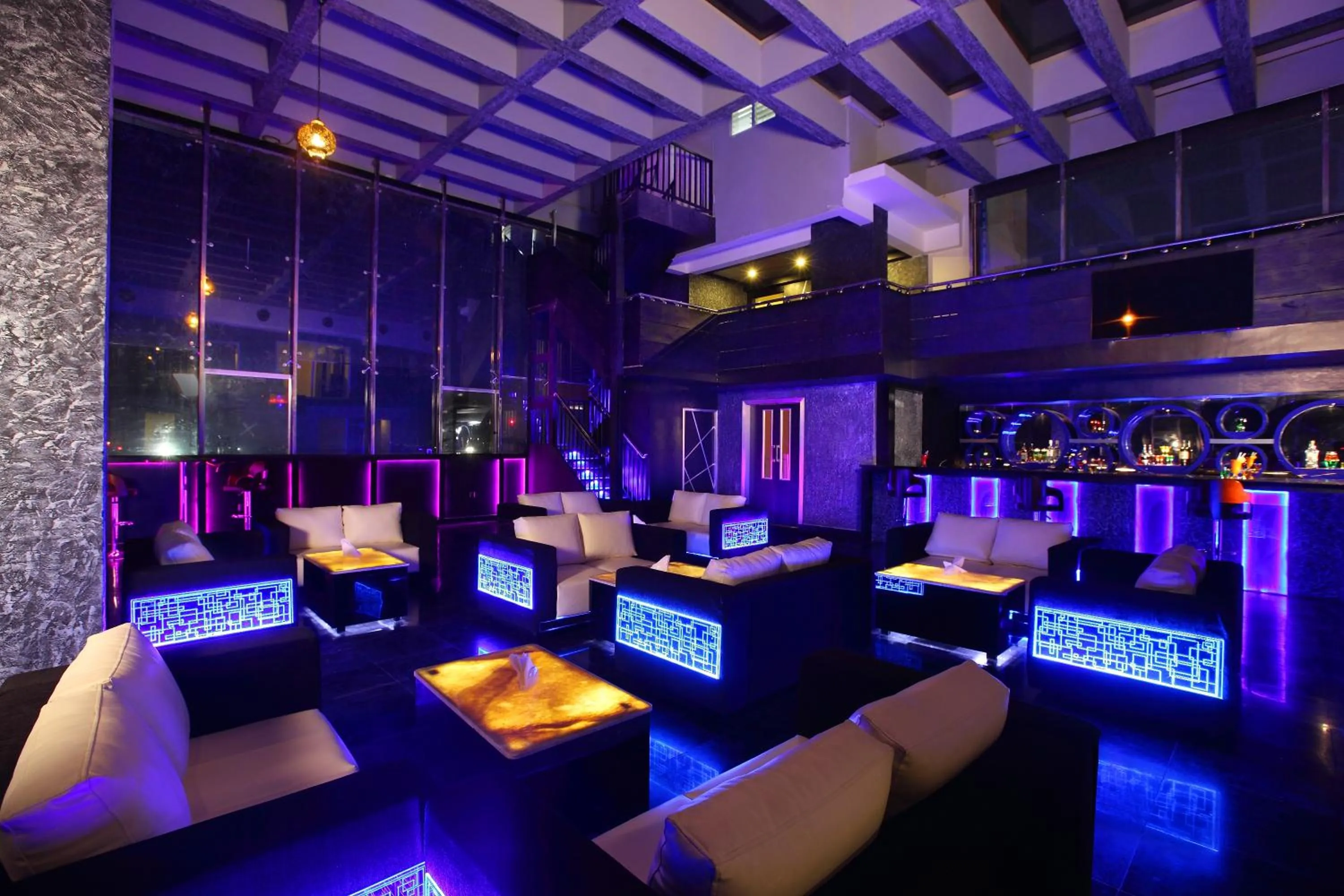 Lounge or bar in The Garuda Hotels