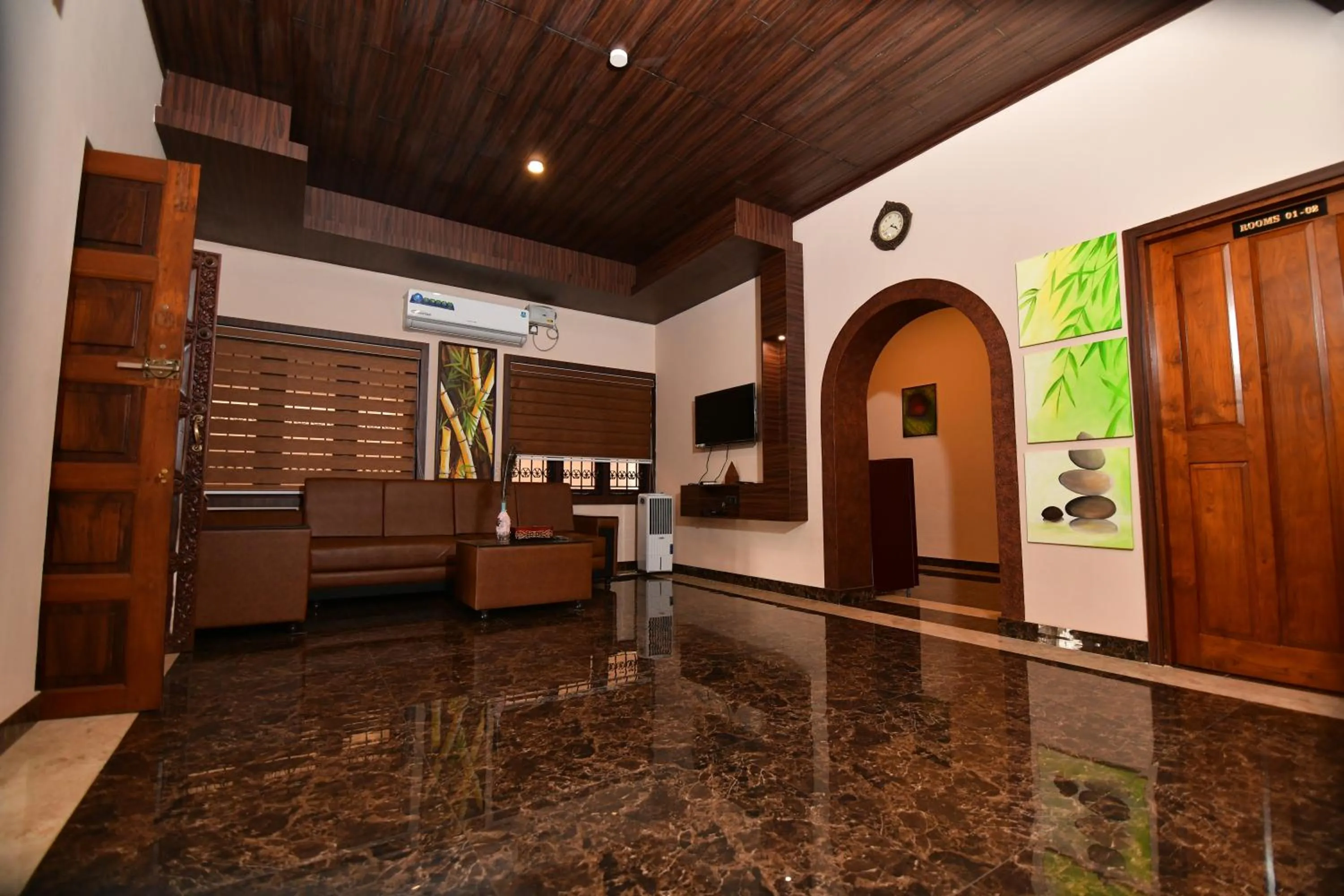 Living room in The Garuda Hotels