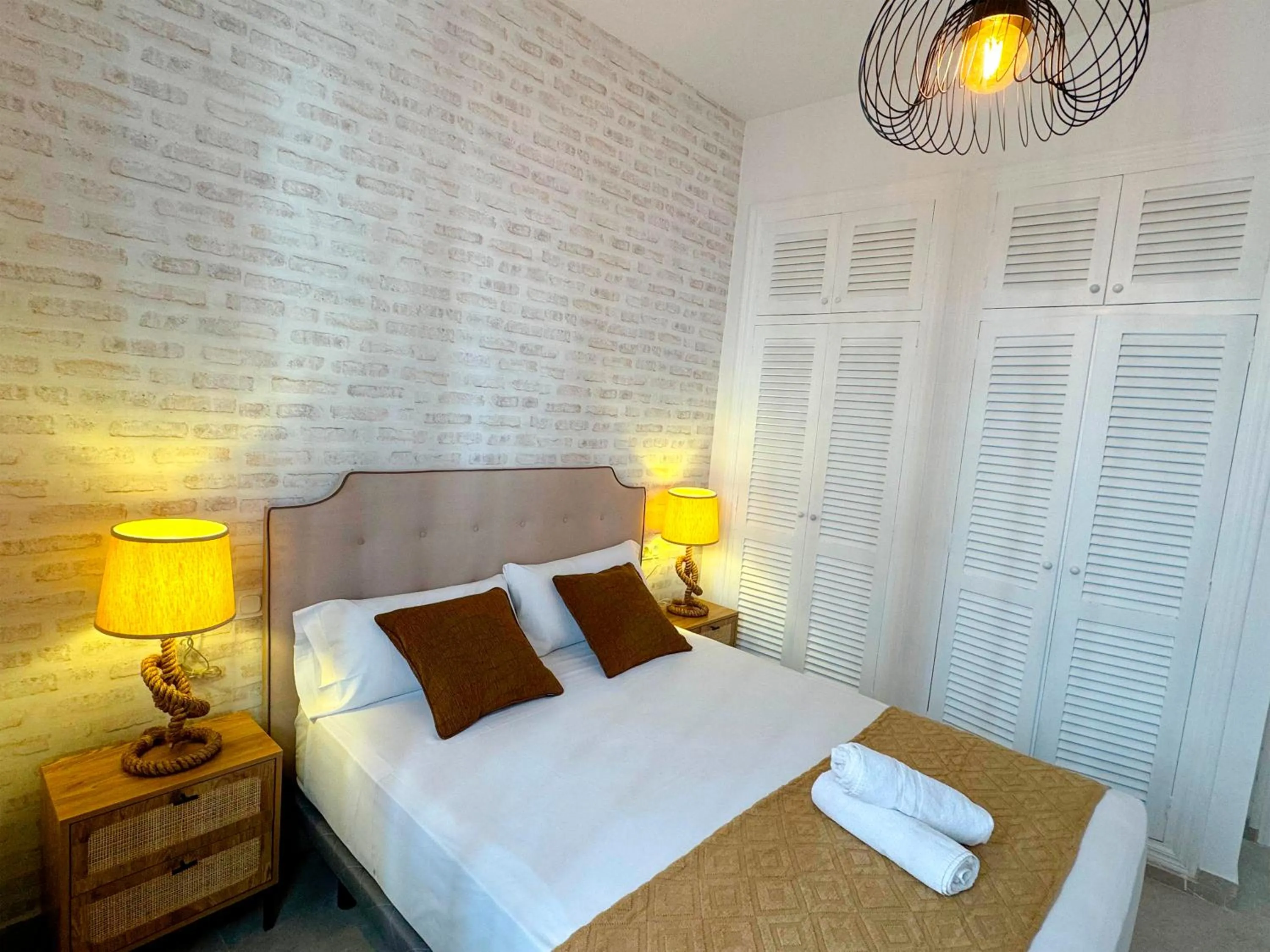 Bed in Apartamentos Plaza San Agustín 3000