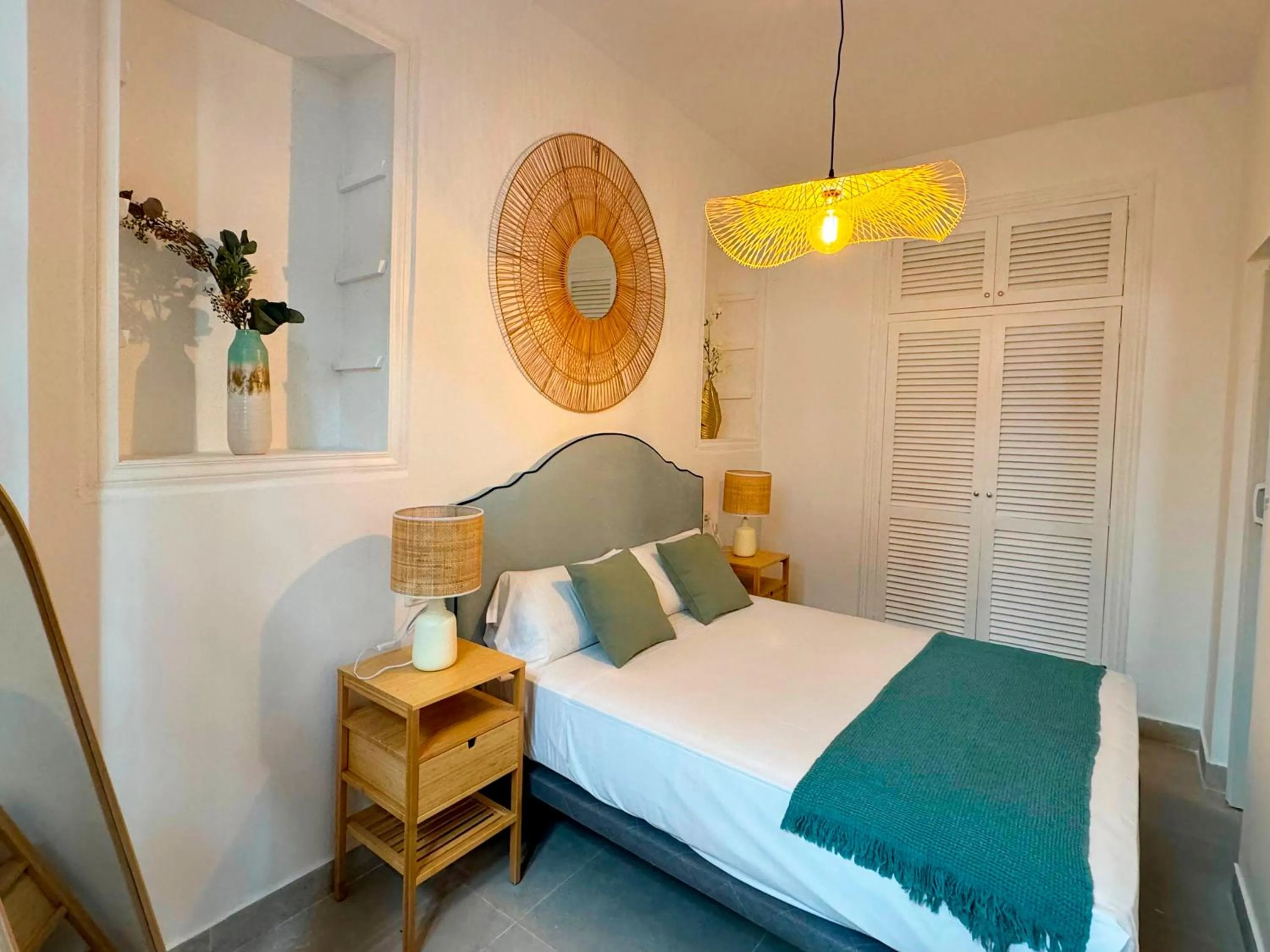 Bed in Apartamentos Plaza San Agustín 3000