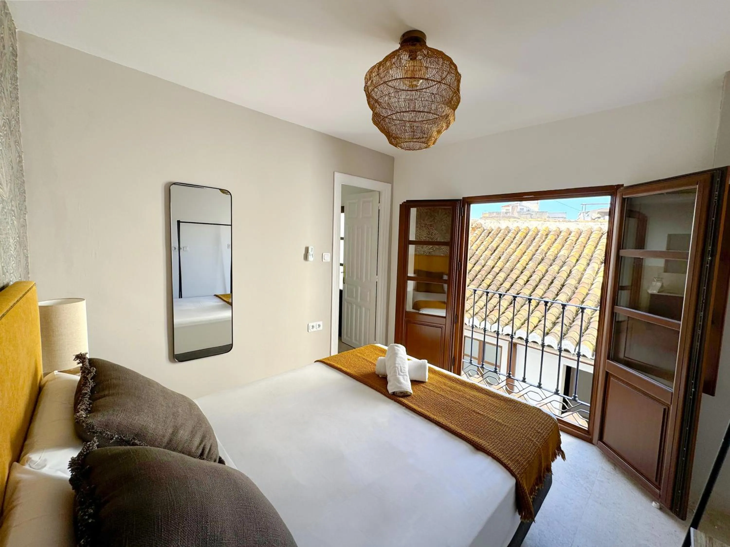 Bed in Apartamentos Plaza San Agustín 3000