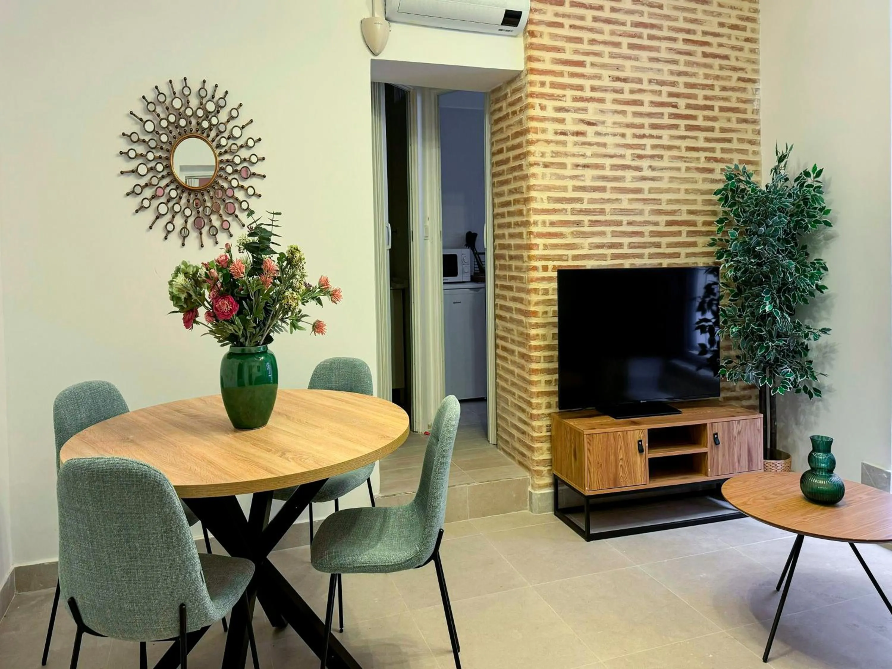 TV and multimedia in Apartamentos Plaza San Agustín 3000