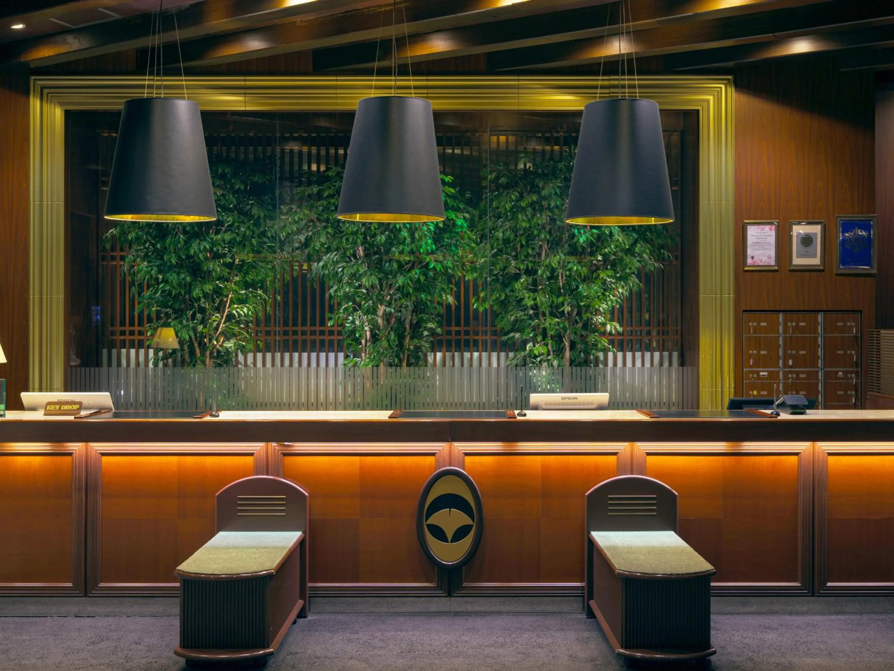 Lobby or reception in Kumamoto Hotel Castle