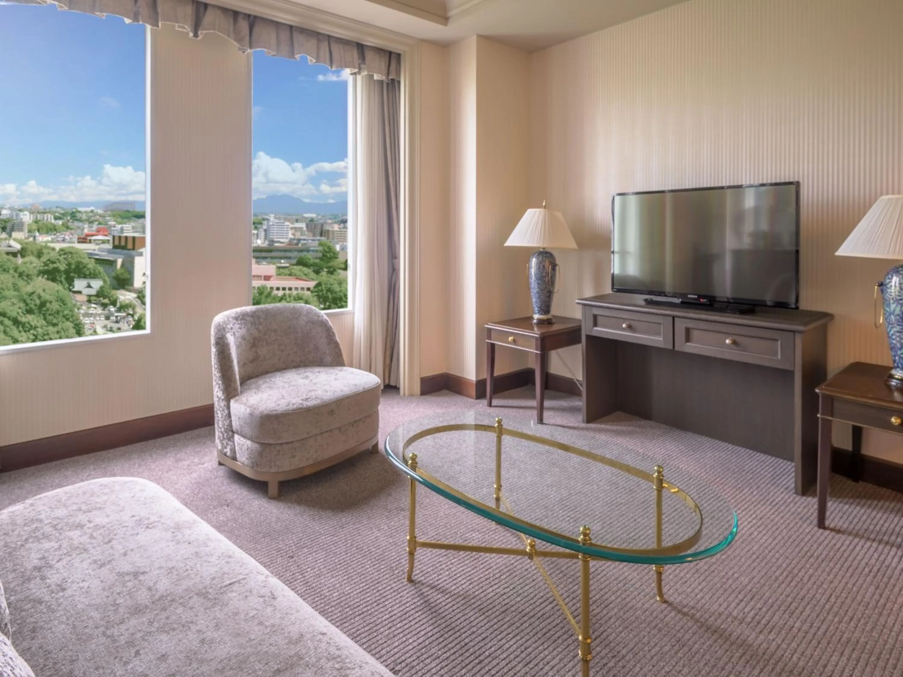 View (from property/room) in Kumamoto Hotel Castle