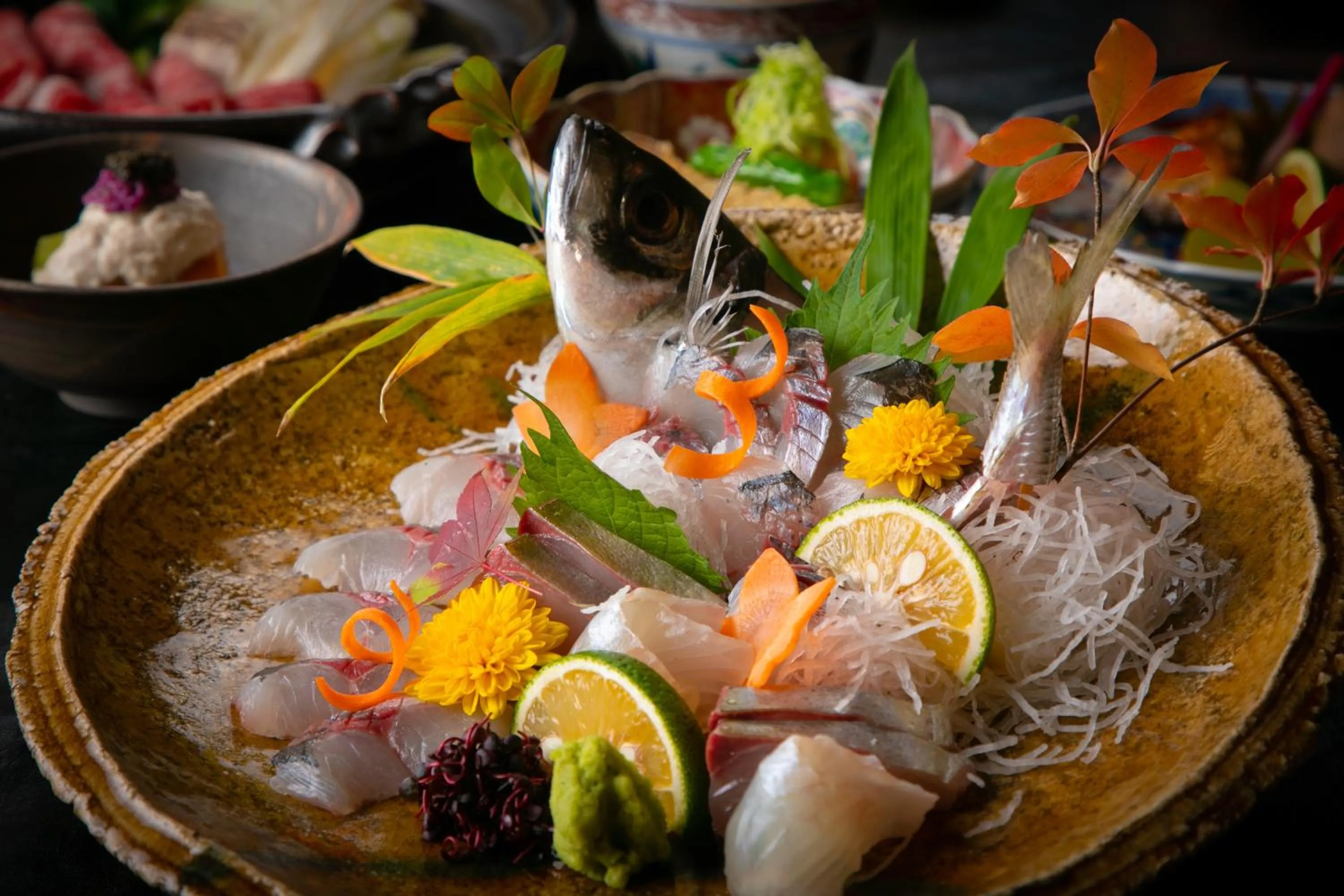 Food in Yufuin Kaze no Mori