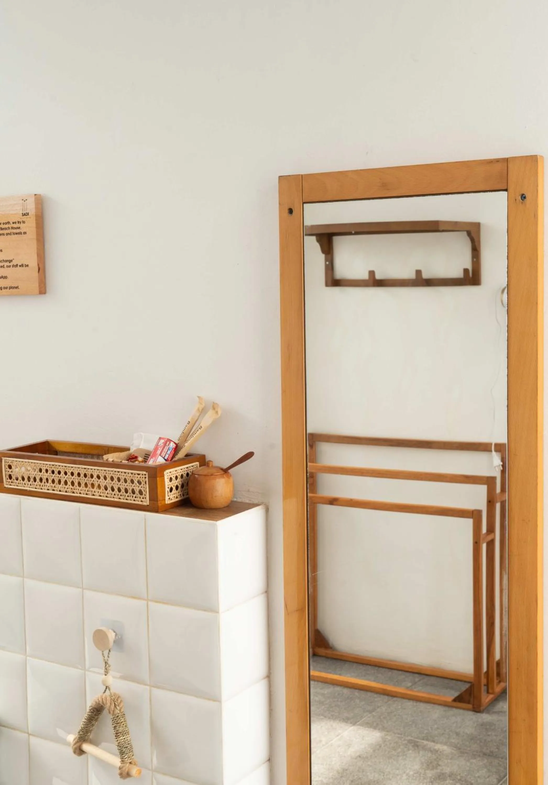 Decorative detail in Sadi Beach House