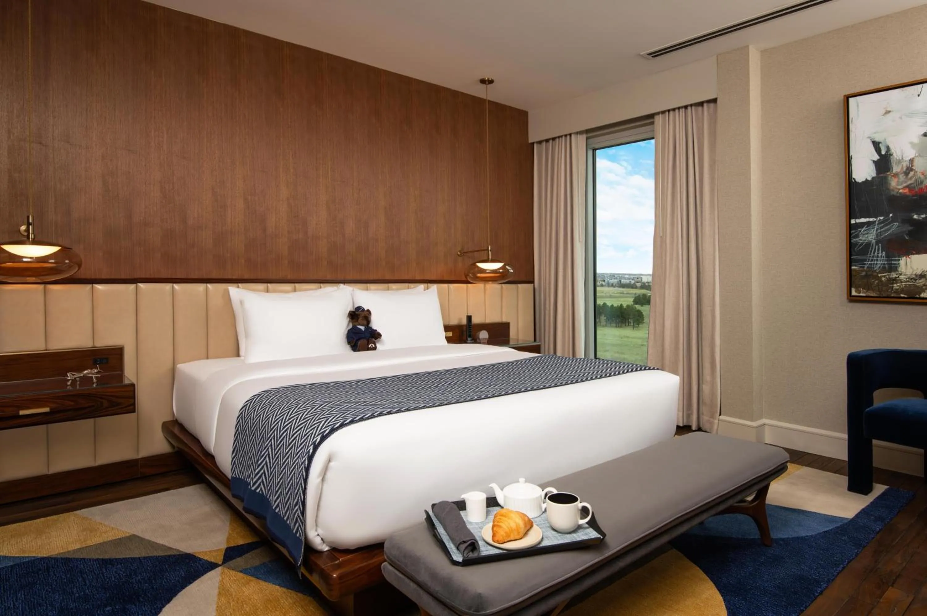 Bedroom, Bed in Hotel Polaris