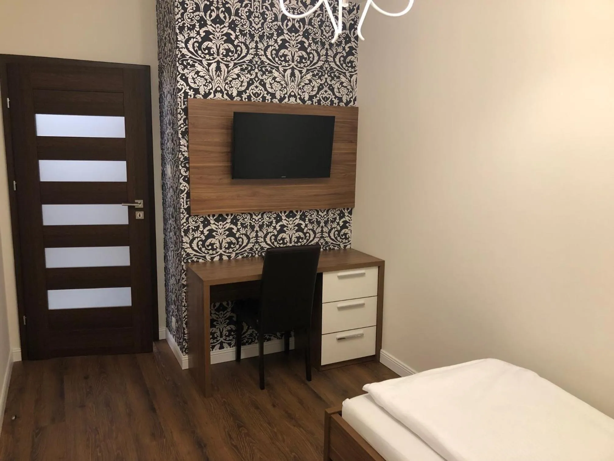 Bed in Hotel Kamienica