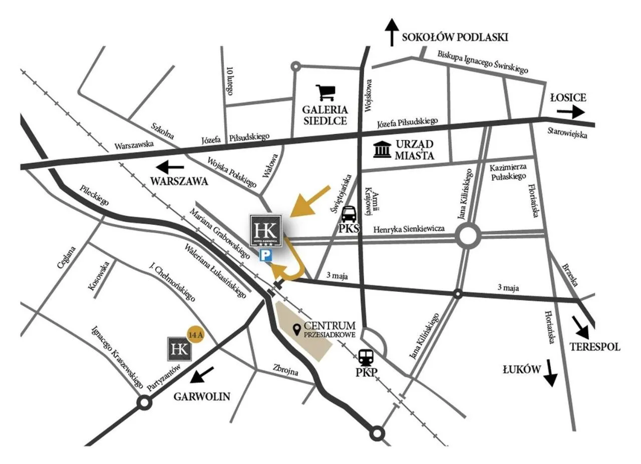 Property logo or sign in Hotel Kamienica