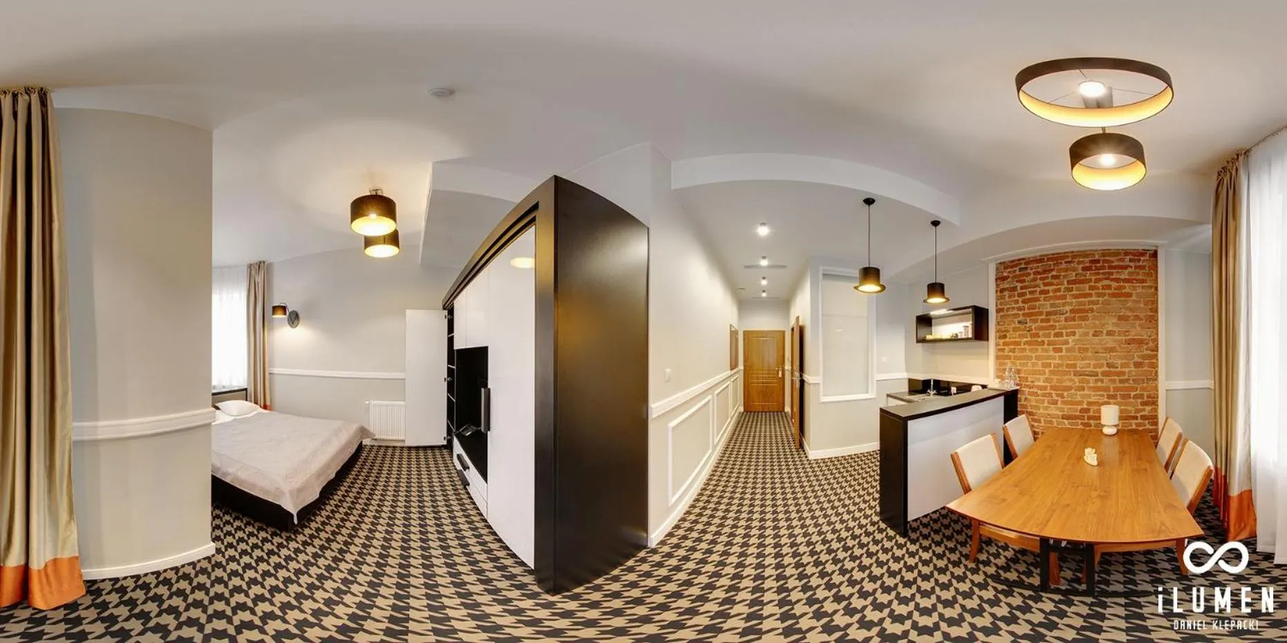 TV and multimedia, Bed in Hotel Kamienica