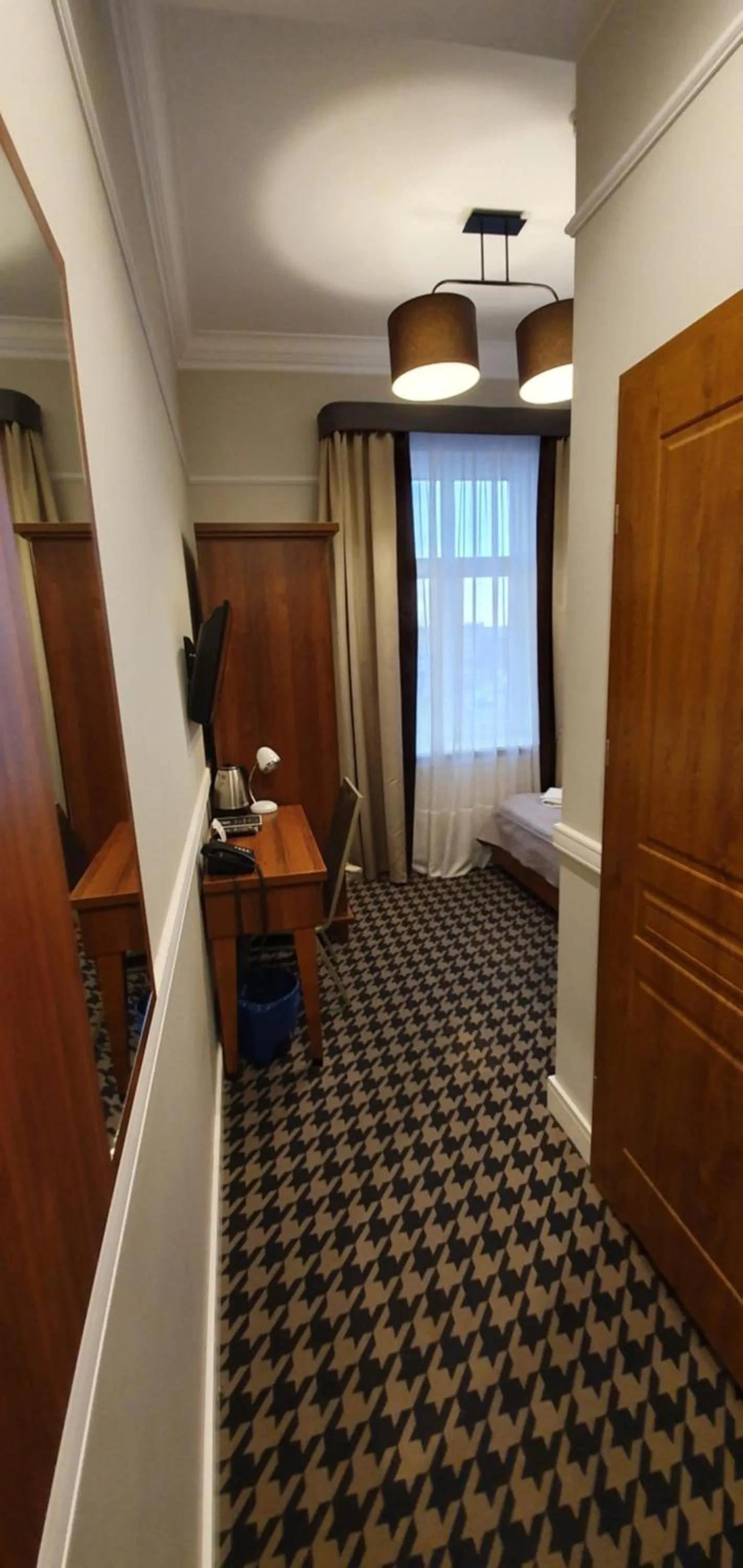 Bed in Hotel Kamienica