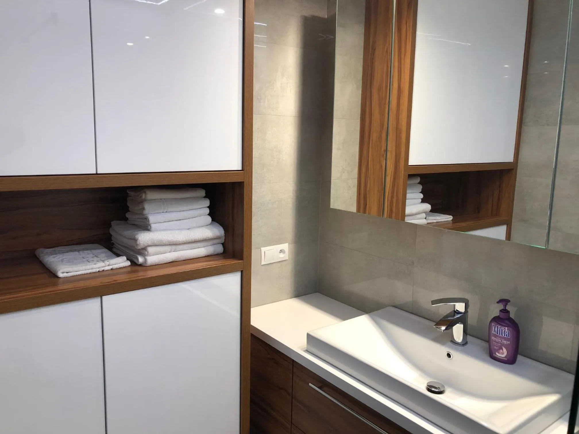 Shower in Hotel Kamienica