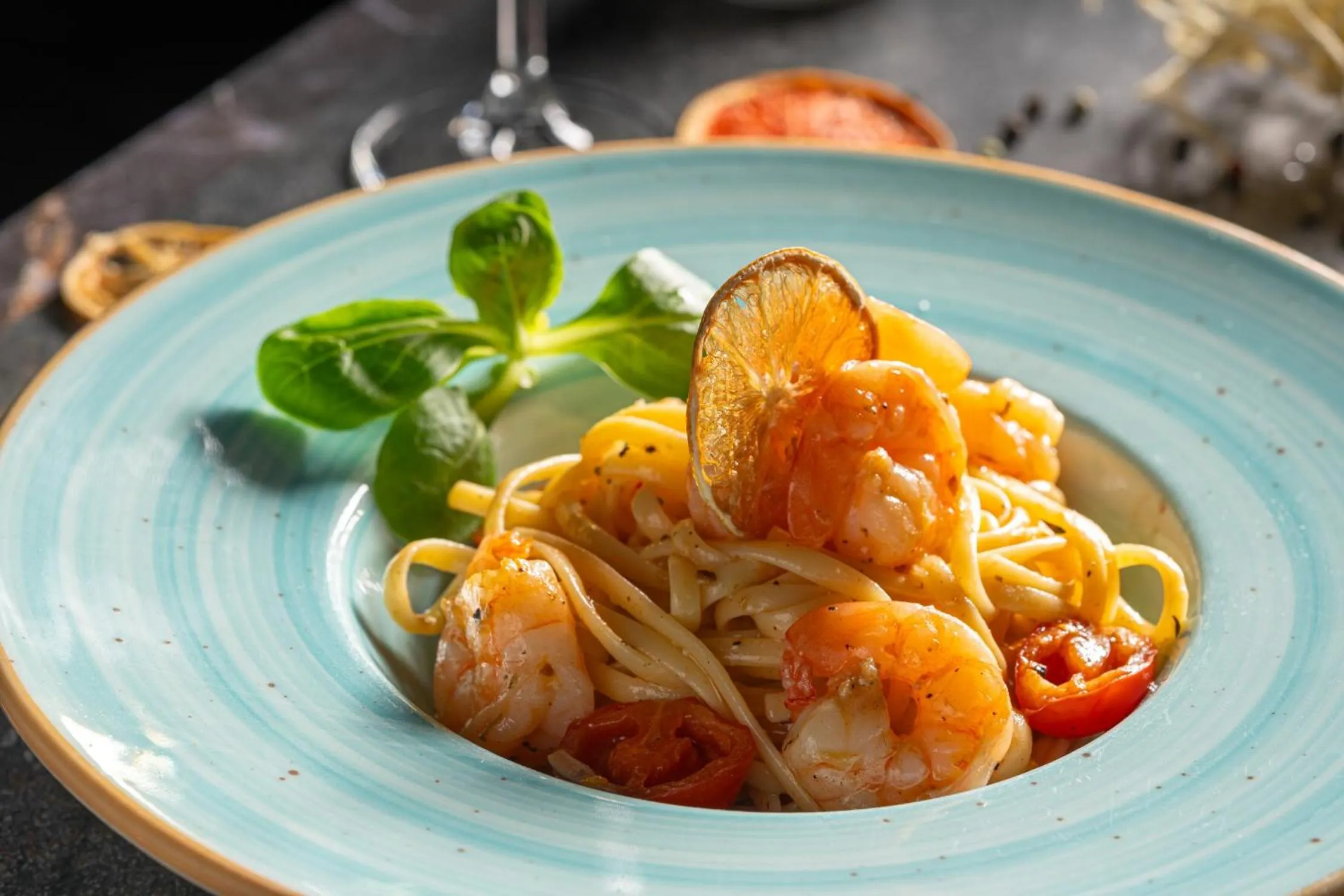 Food in Sky Blue Hotel & Spa