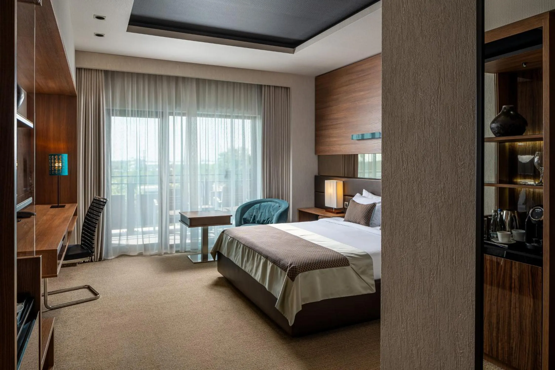 Bedroom, Bed in Sky Blue Hotel & Spa