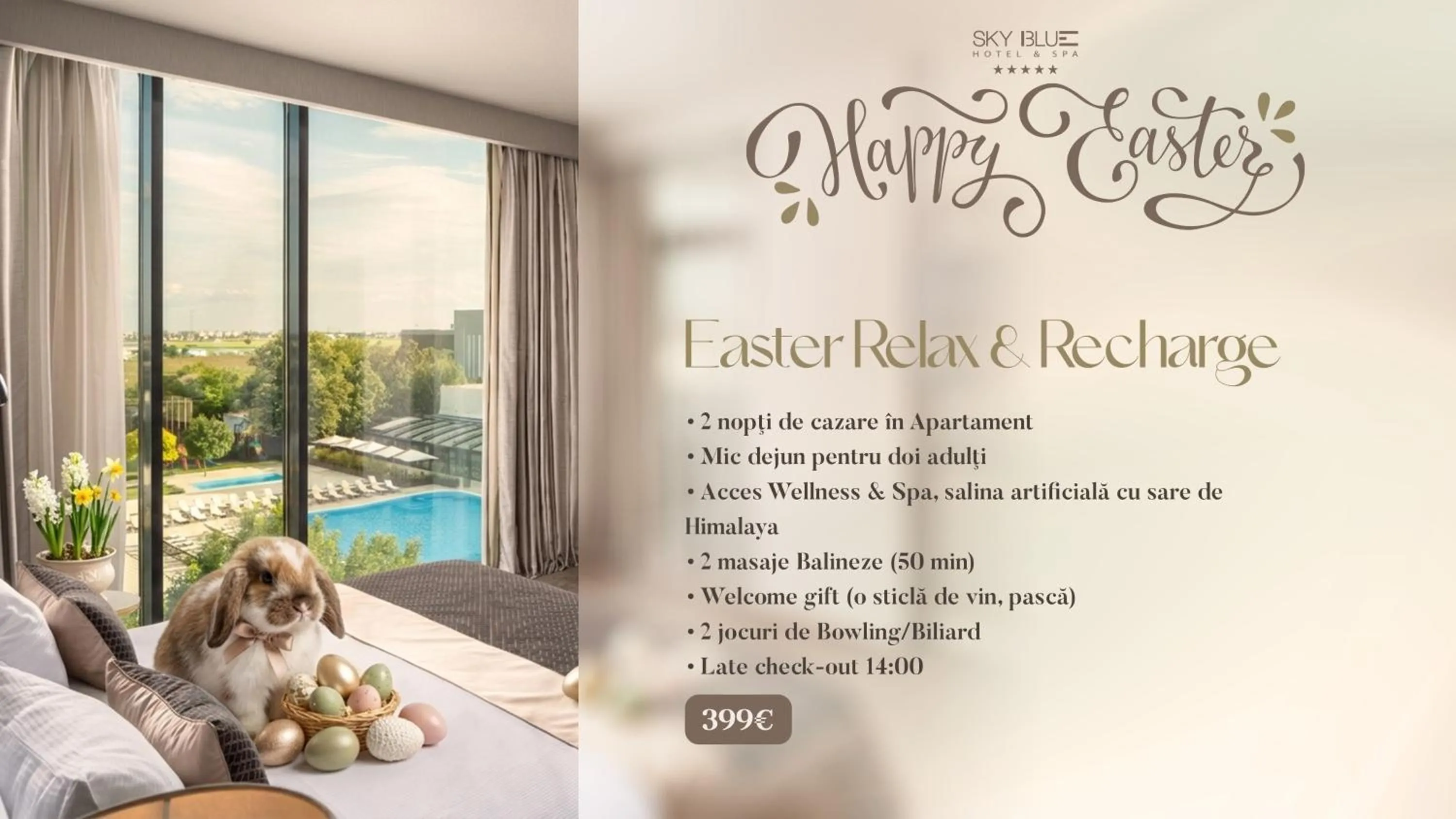 Seating area in Sky Blue Hotel & Spa